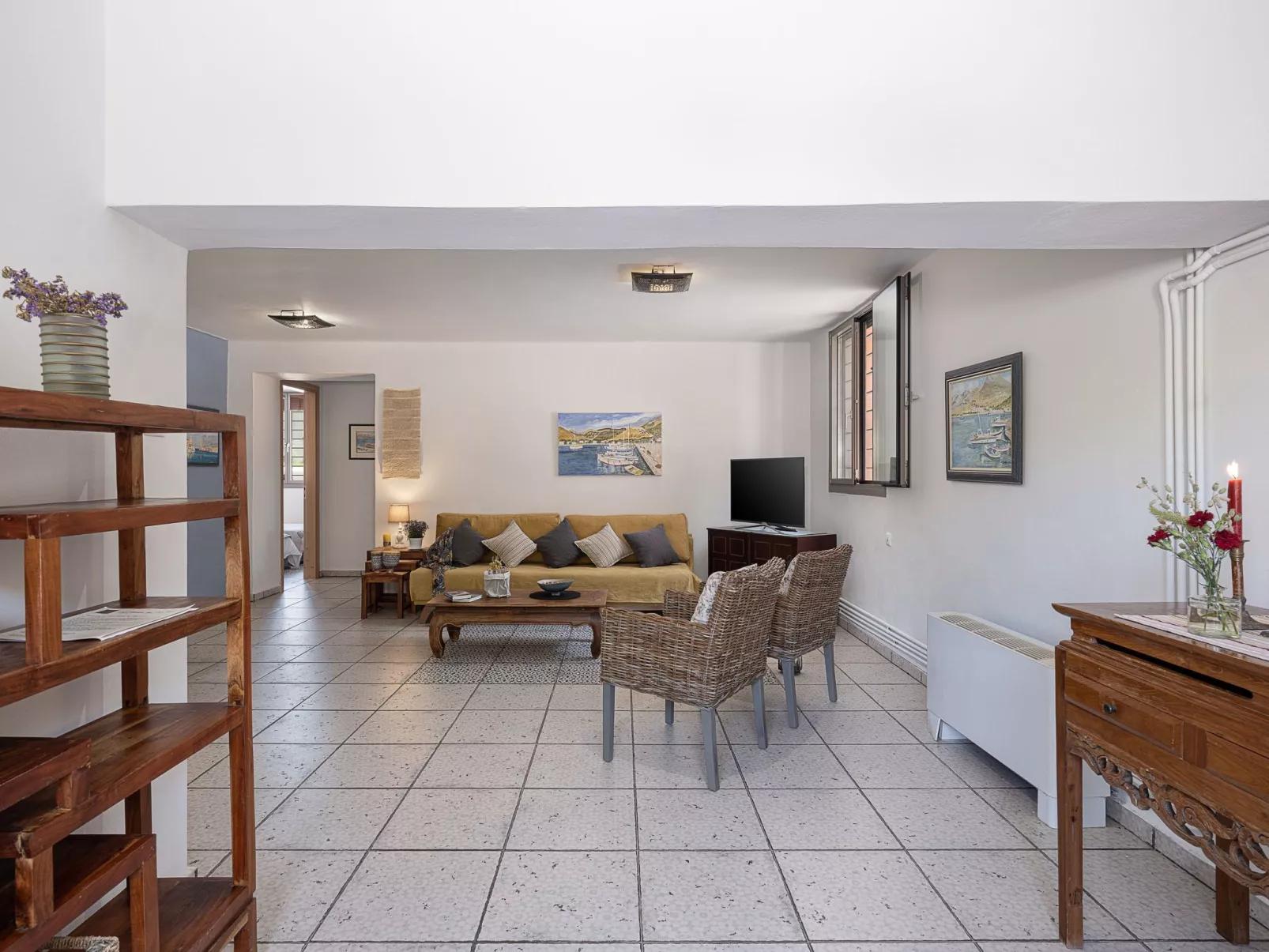 Am Strand mit Pool für eine oder zwei Familien-Binnen