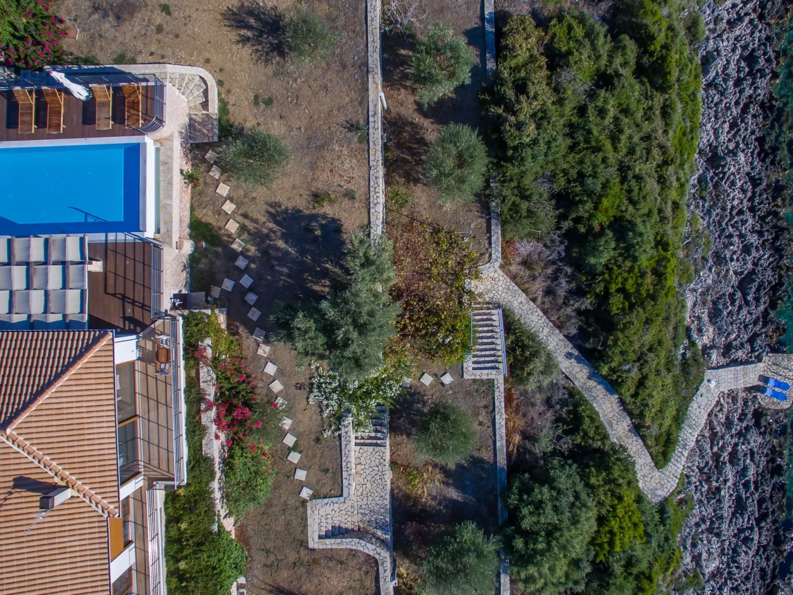 Marine Villa mit privatem Zugang zum Meer - Iris Villas-Buiten