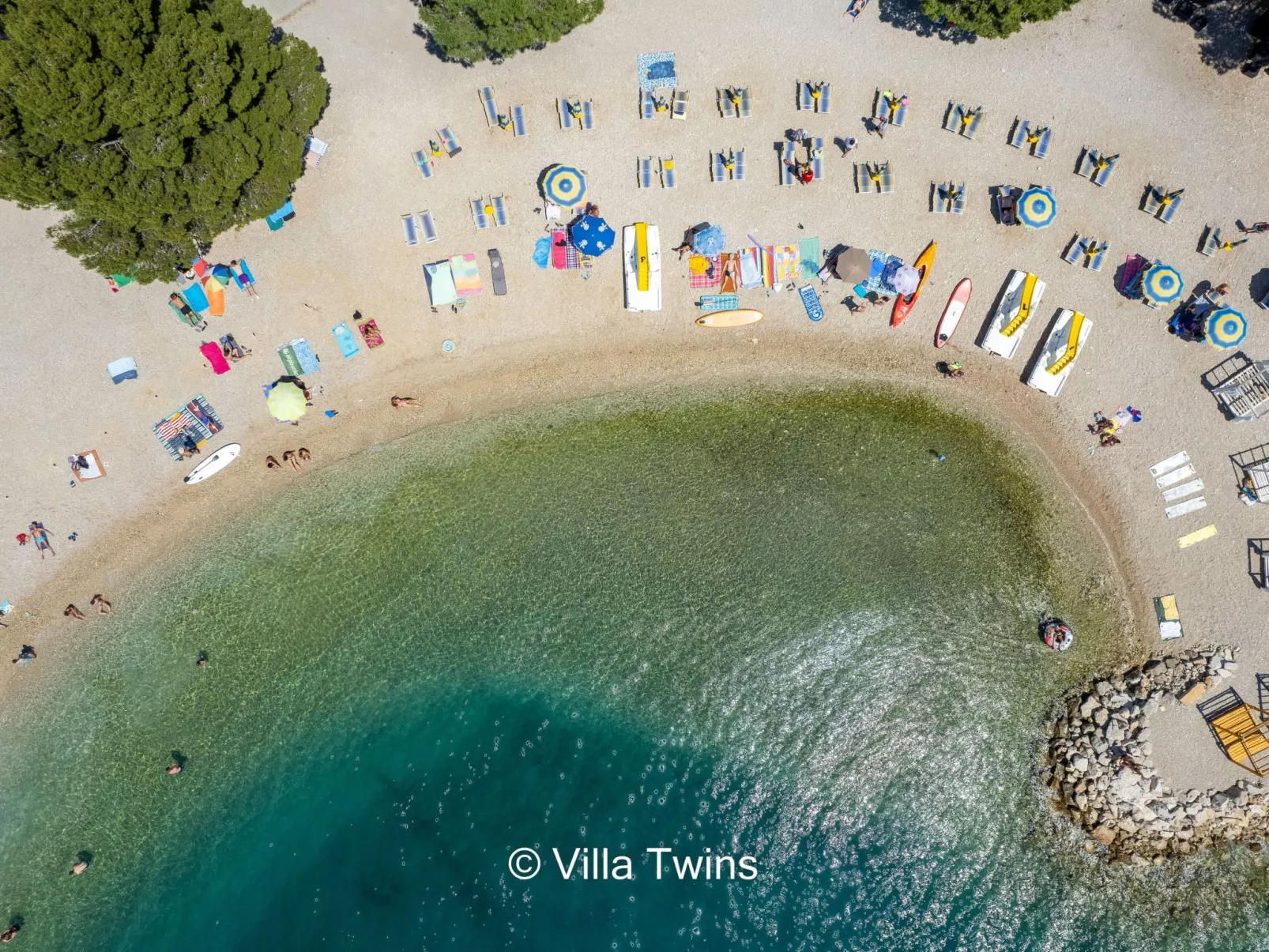 Villa Twins Superior in Crikvenica, Kvarner Bucht-Buiten