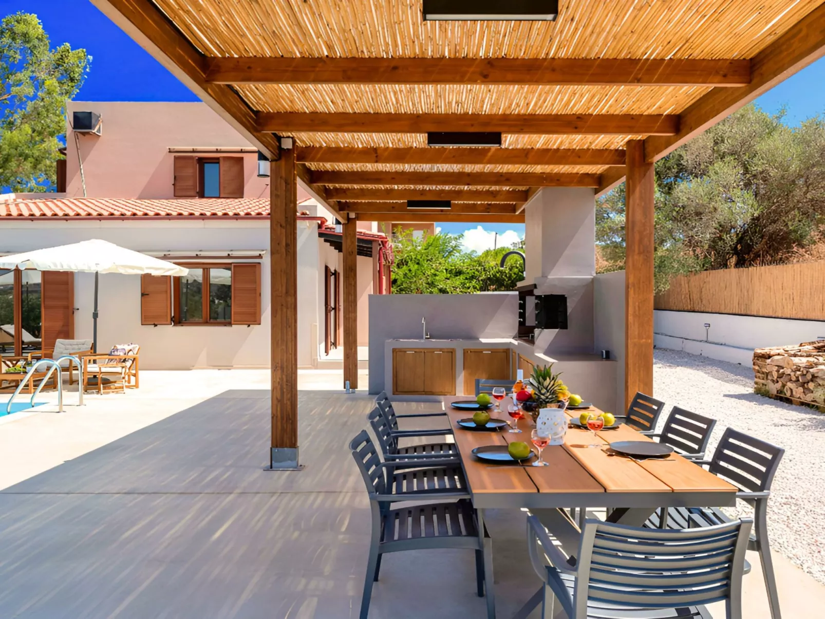 "Vegghera Villa" mit Bergblick-Buiten