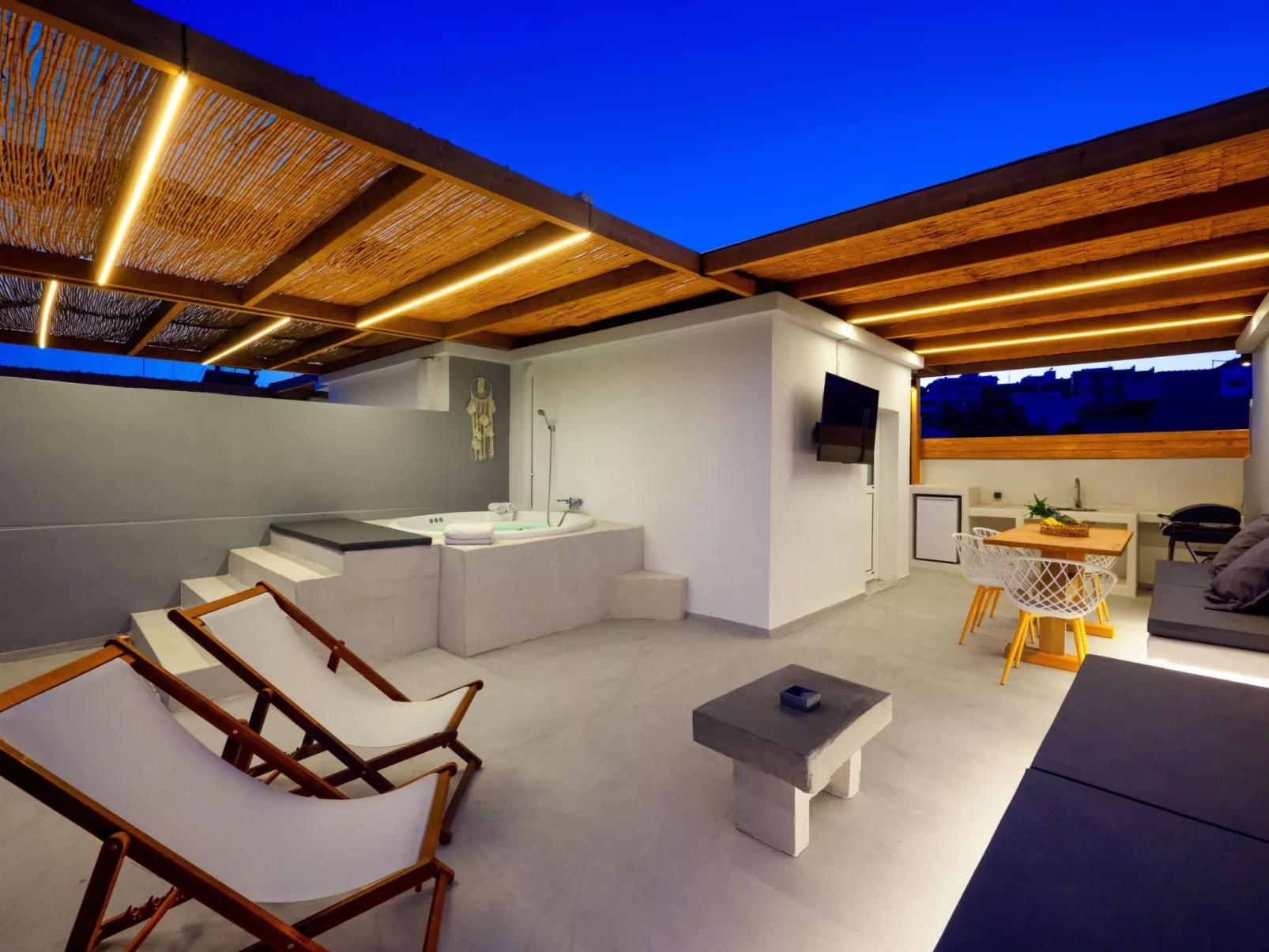 Armonikon Pool Villa 3-Buiten