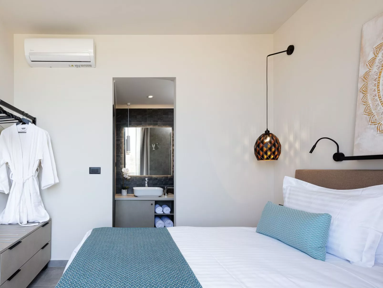 VillAgioi I - Privater Pool und 450m zum Sandstrand-Binnen