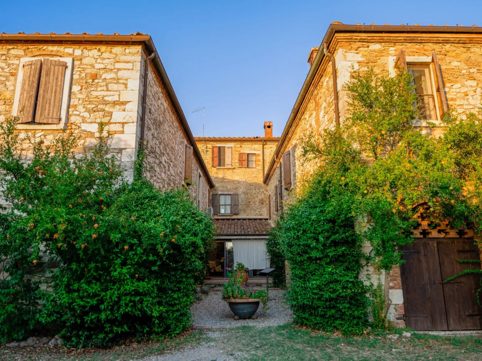 Molinello gelso' Wohnung mit Schwimmbad-Buiten