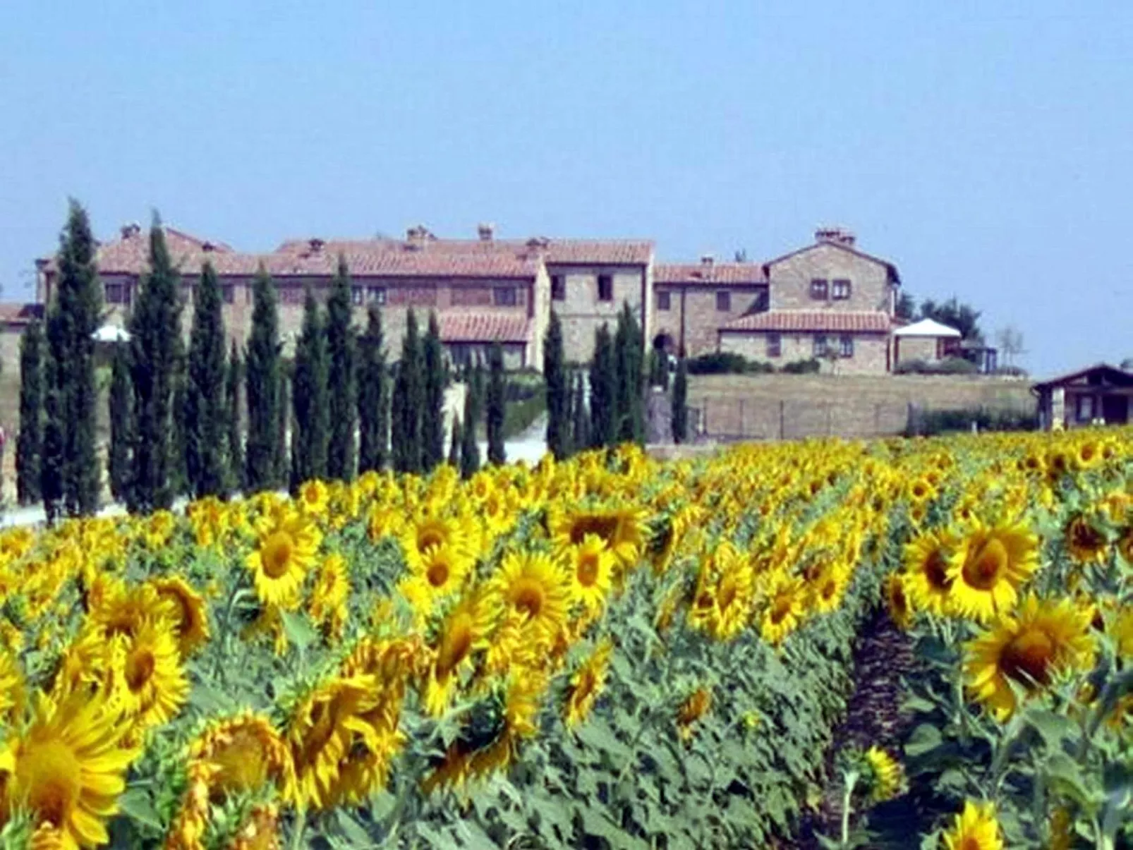 Beccanella' Wohnung mit Gemeinschaftspool-Buiten