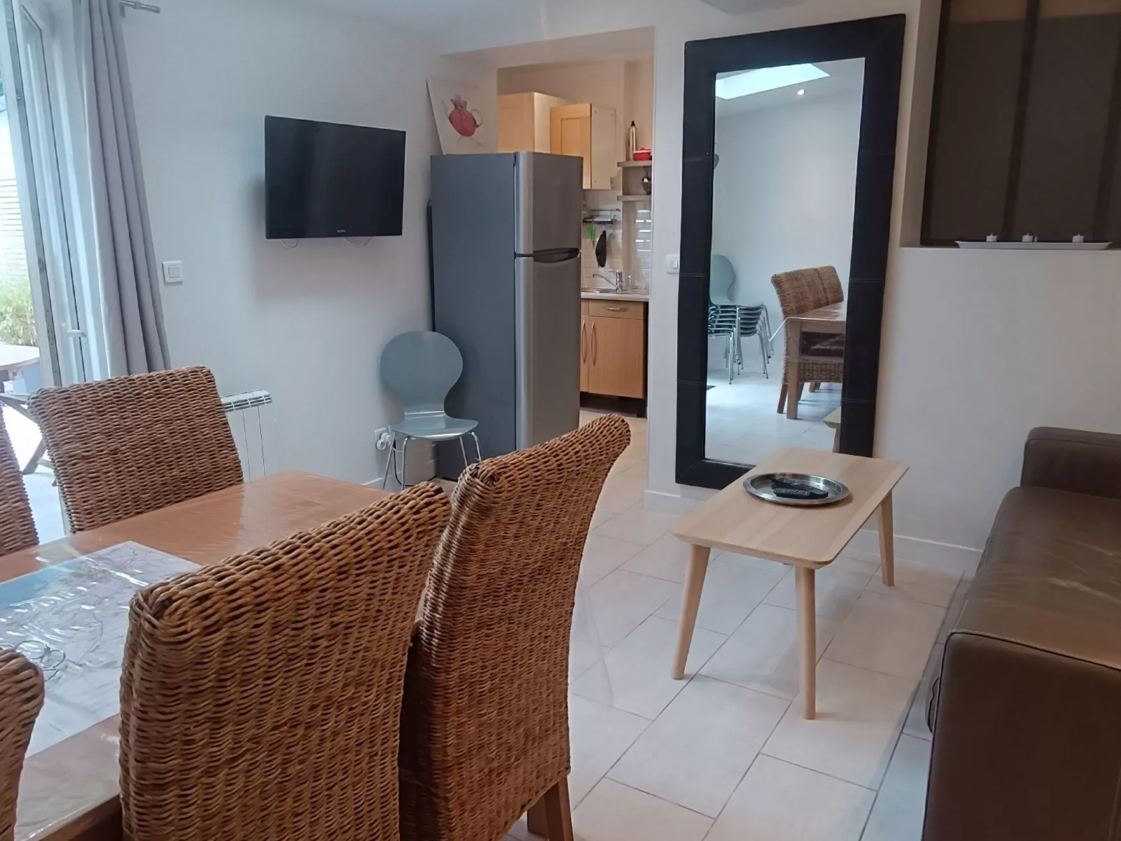 Wohnung "Les Muguets" mit Garten und Grillplatz-Binnen