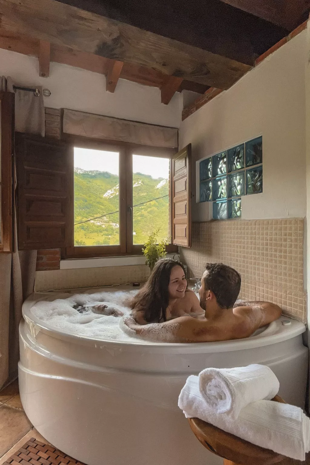 Ländliche Wohnung El Carbayu-Binnen