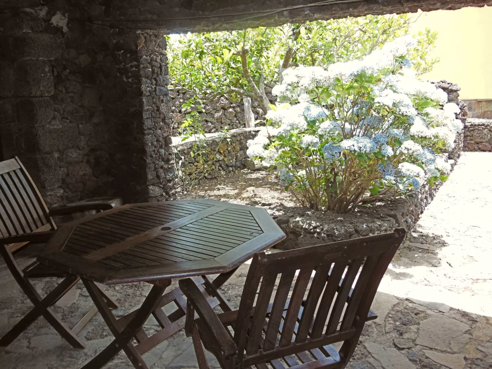 Traditionelles kanarisches Landhaus-Buiten