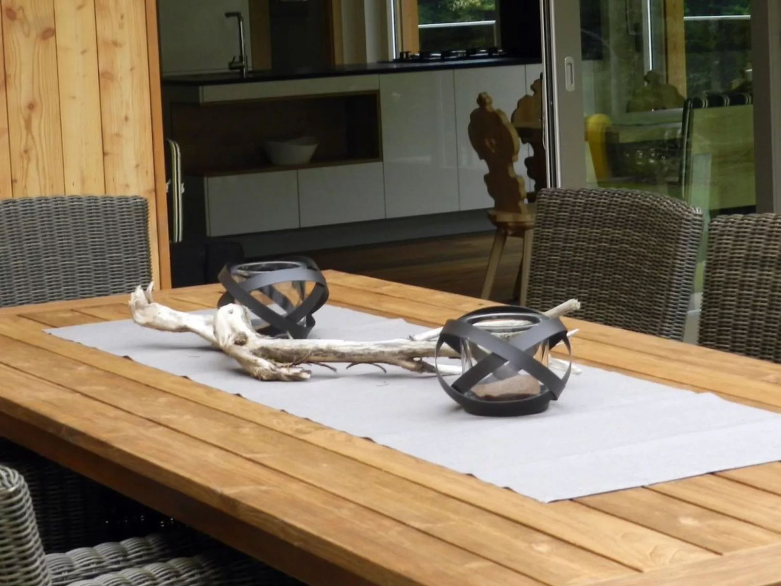 Chalet mit Sauna-Buiten