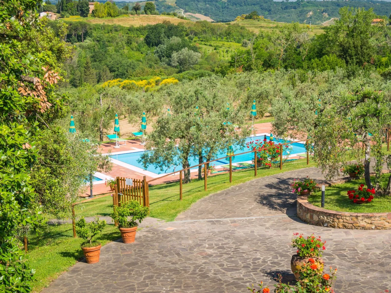 Zwei-Zimmer-Wohnung Borgo Collelungo-Buiten