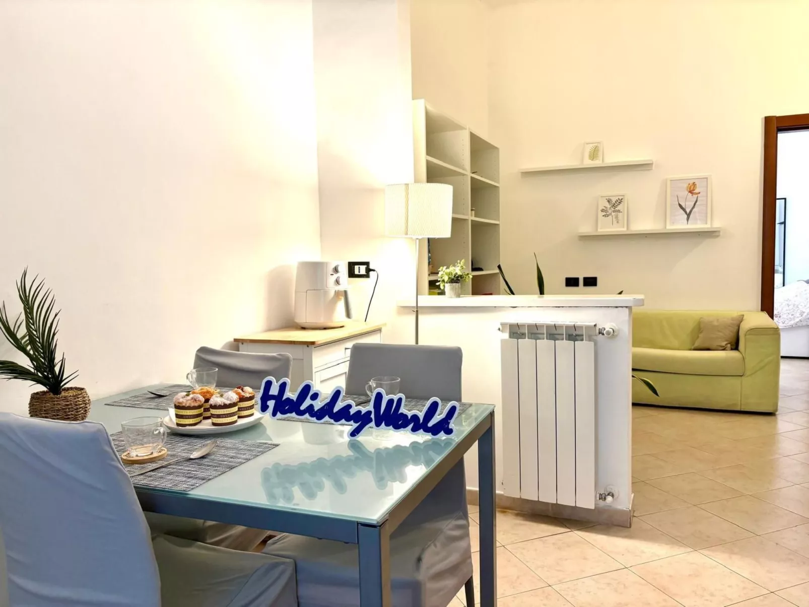 Lichter am Meer bei Holiday World