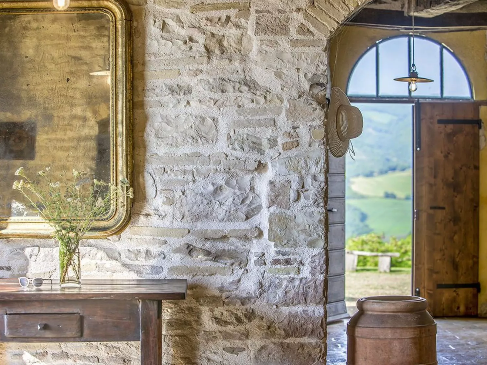 Ferienvilla 'Checello' mit privatem Pool-Buiten