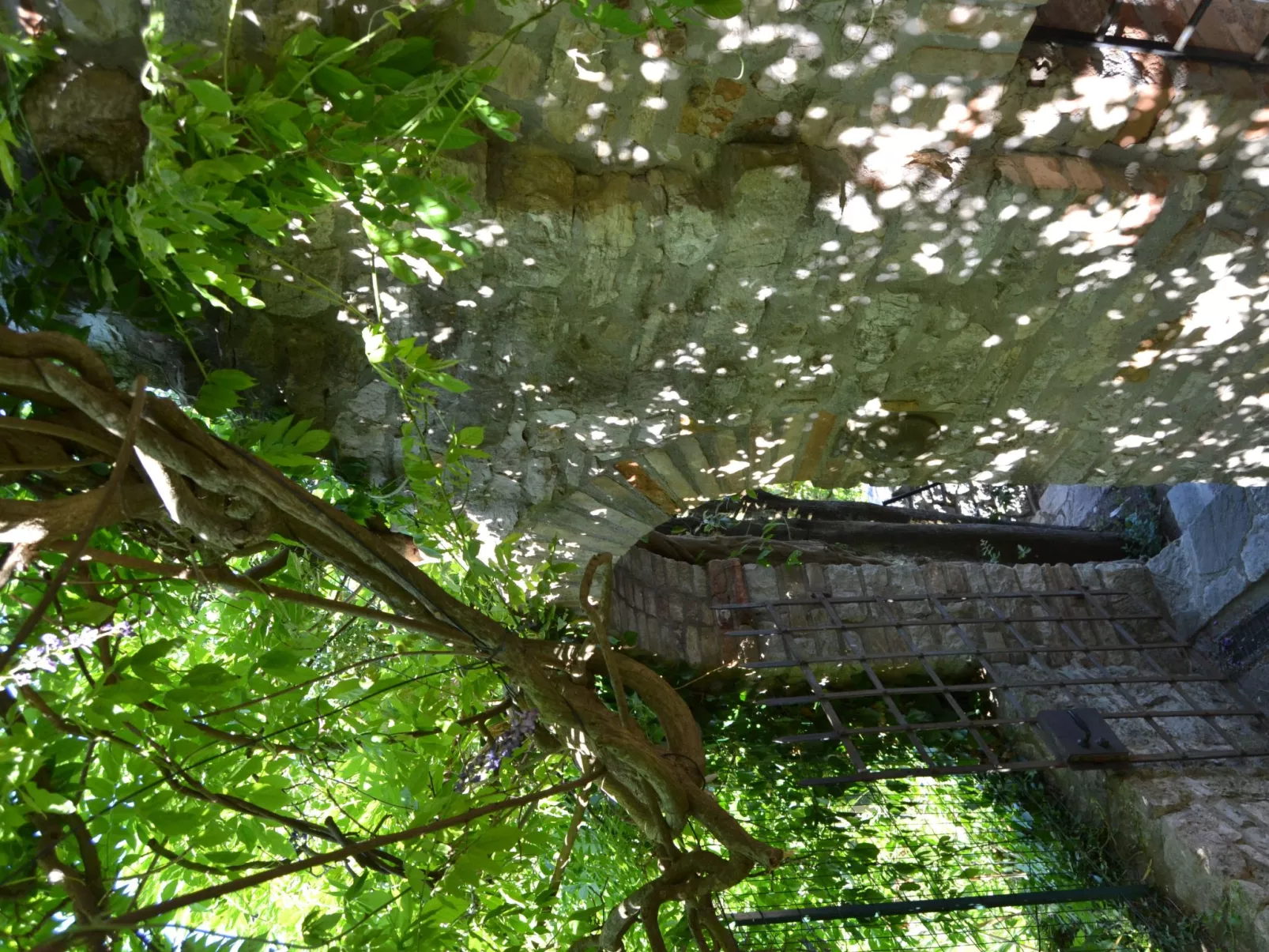 Altes Steinhaus mit Garten-Image-tags.info