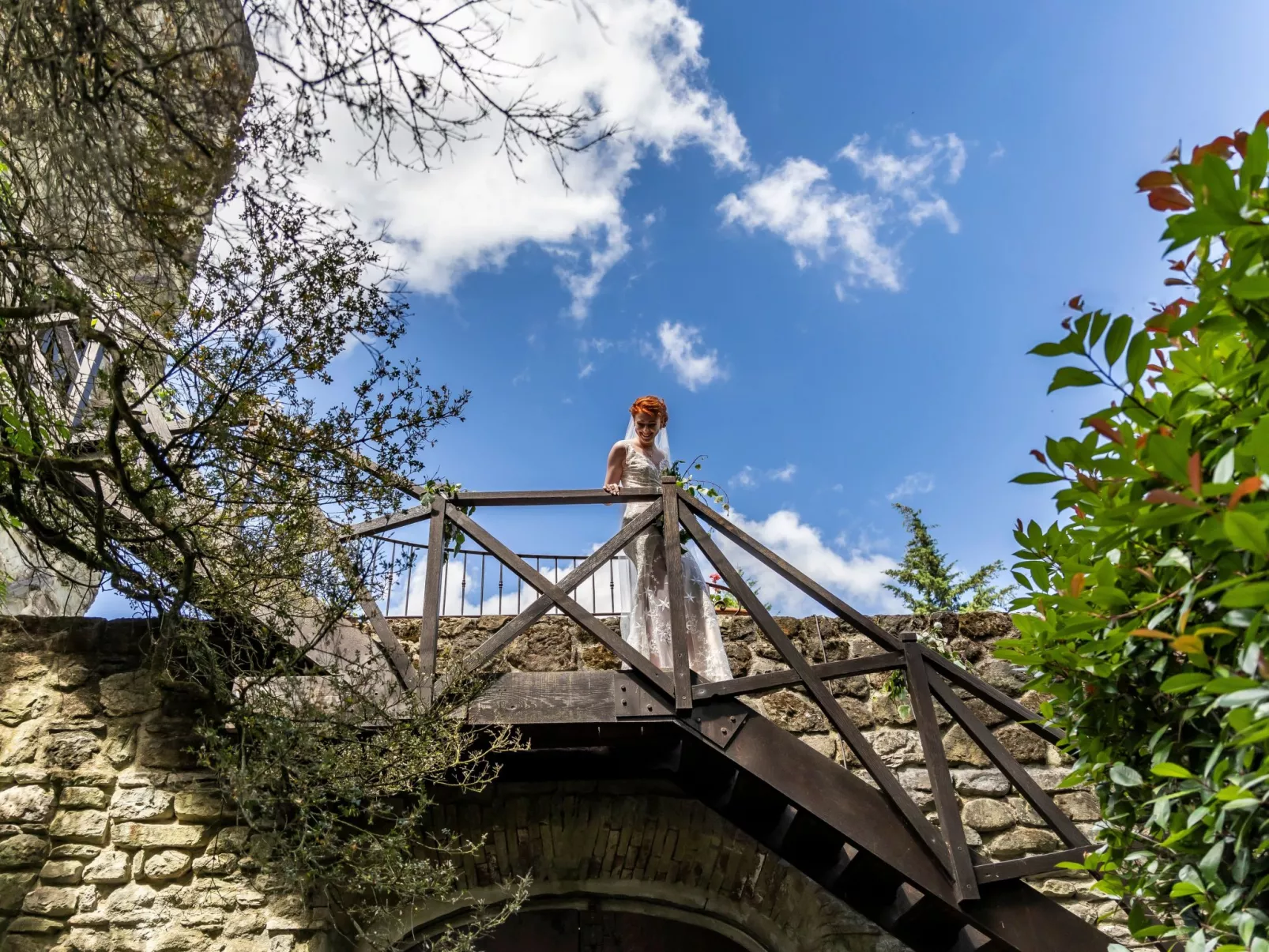 Medieval Tower mit Whirlpool auf der Dachterrasse-Buiten