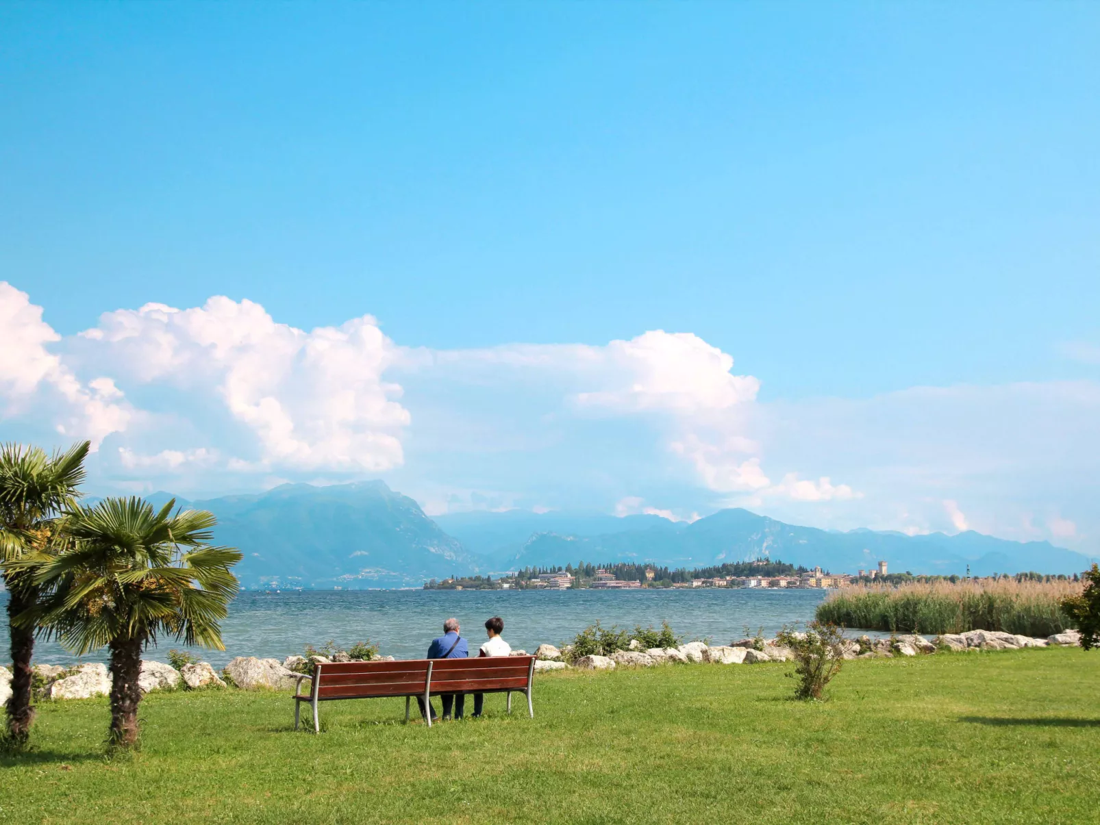 Gemütliche Drei-Zimmer-Wohnung mit Garten-Omgeving