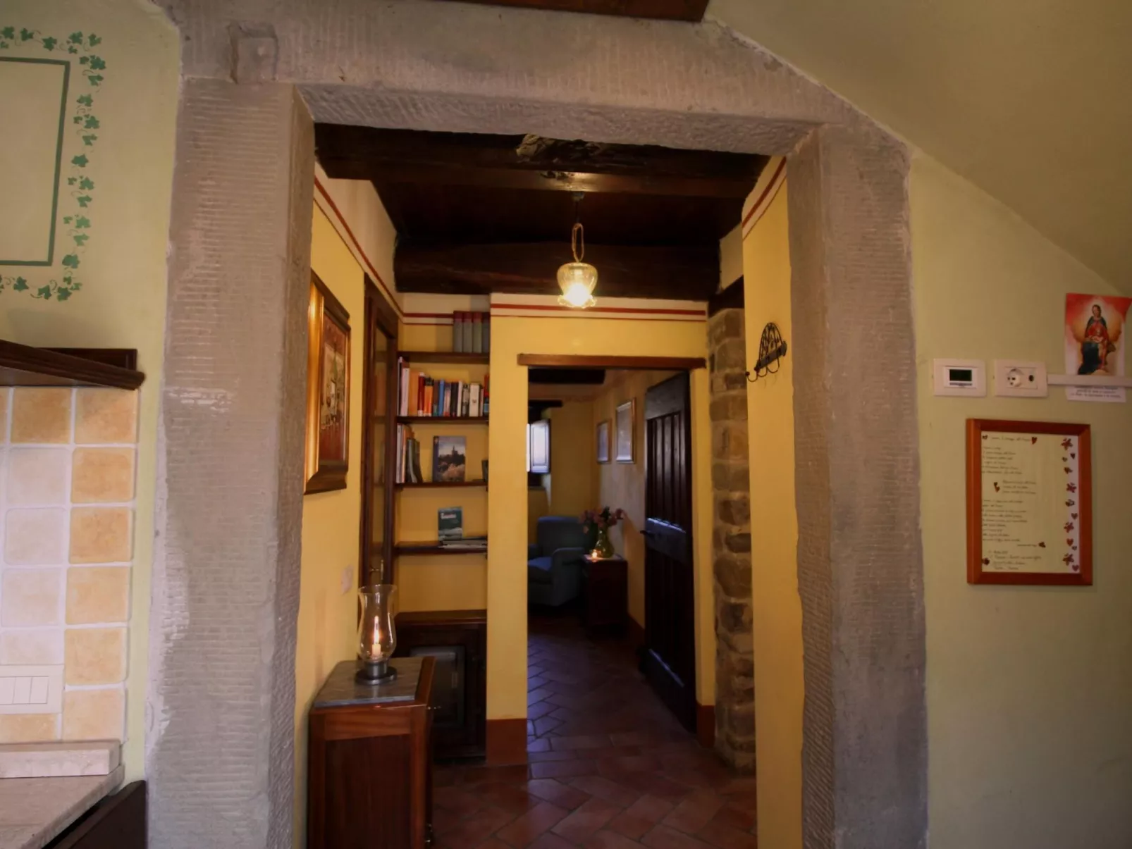 Landgut "Il Villino" mit Terrasse-Binnen