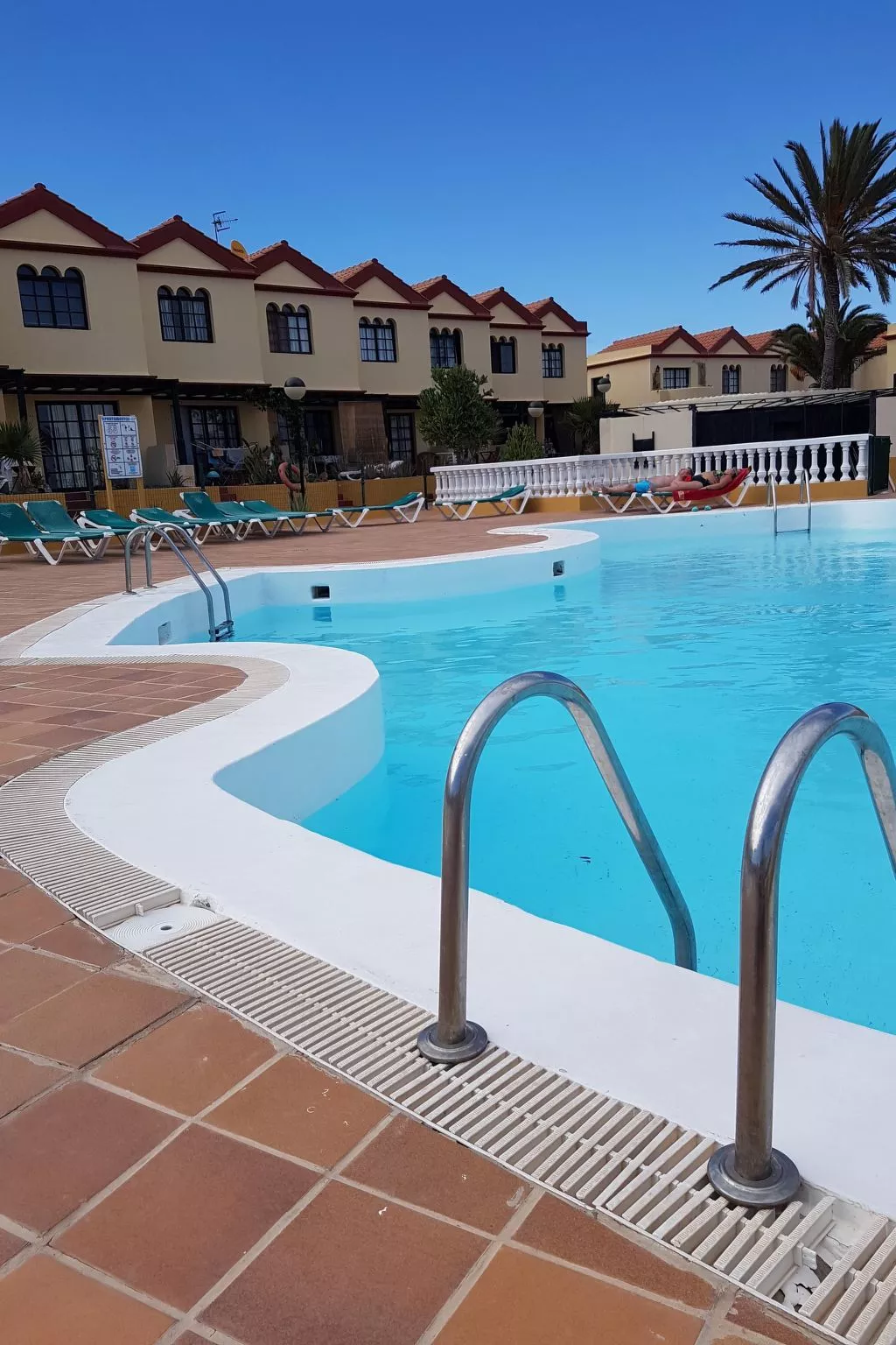 Wohnung "Costa Calma" mit gemeinschaftlichem Pool-Buiten