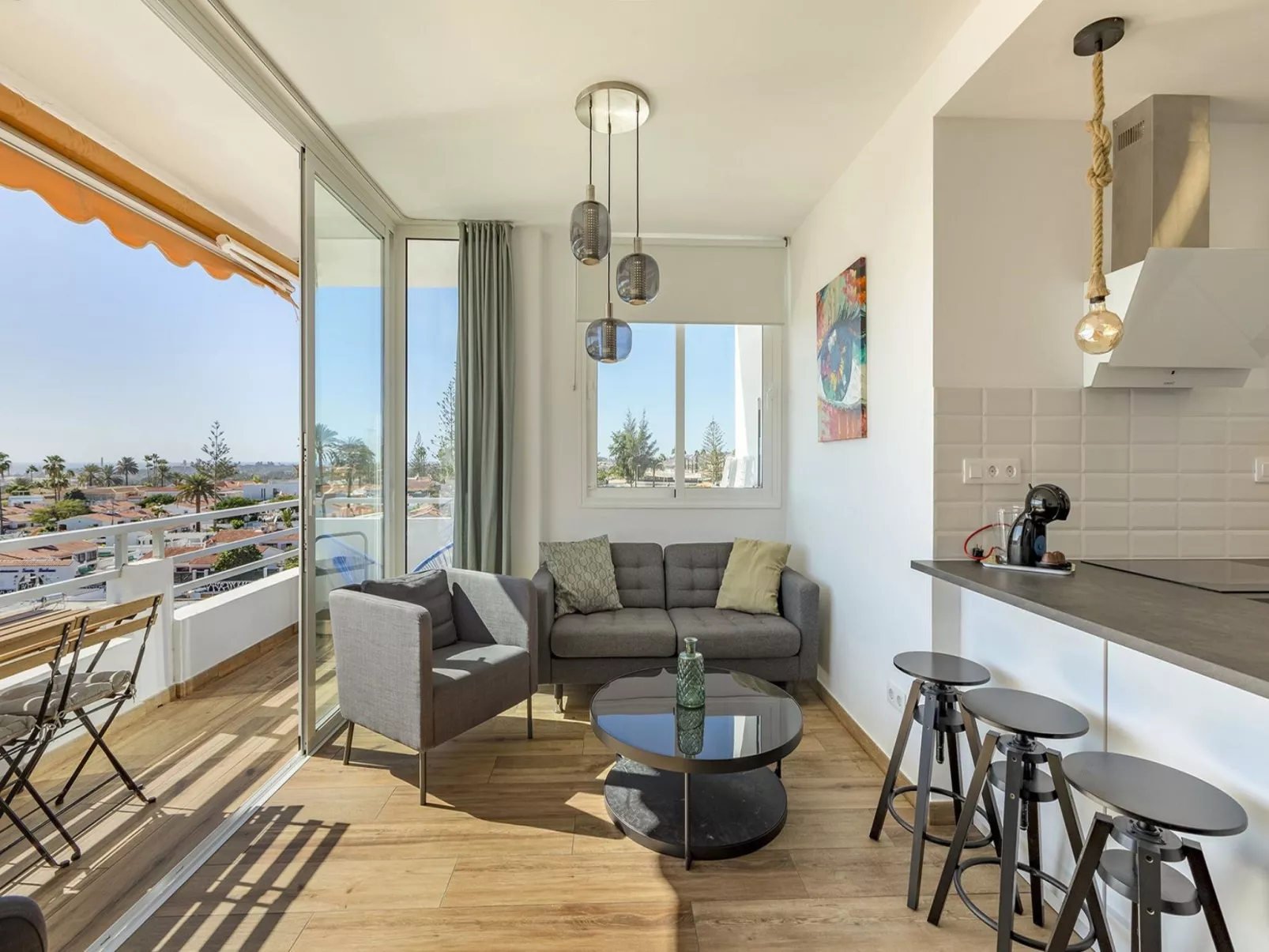 Strandnahes Ferienhaus Hibiscus mit privatem Pool-Omgeving