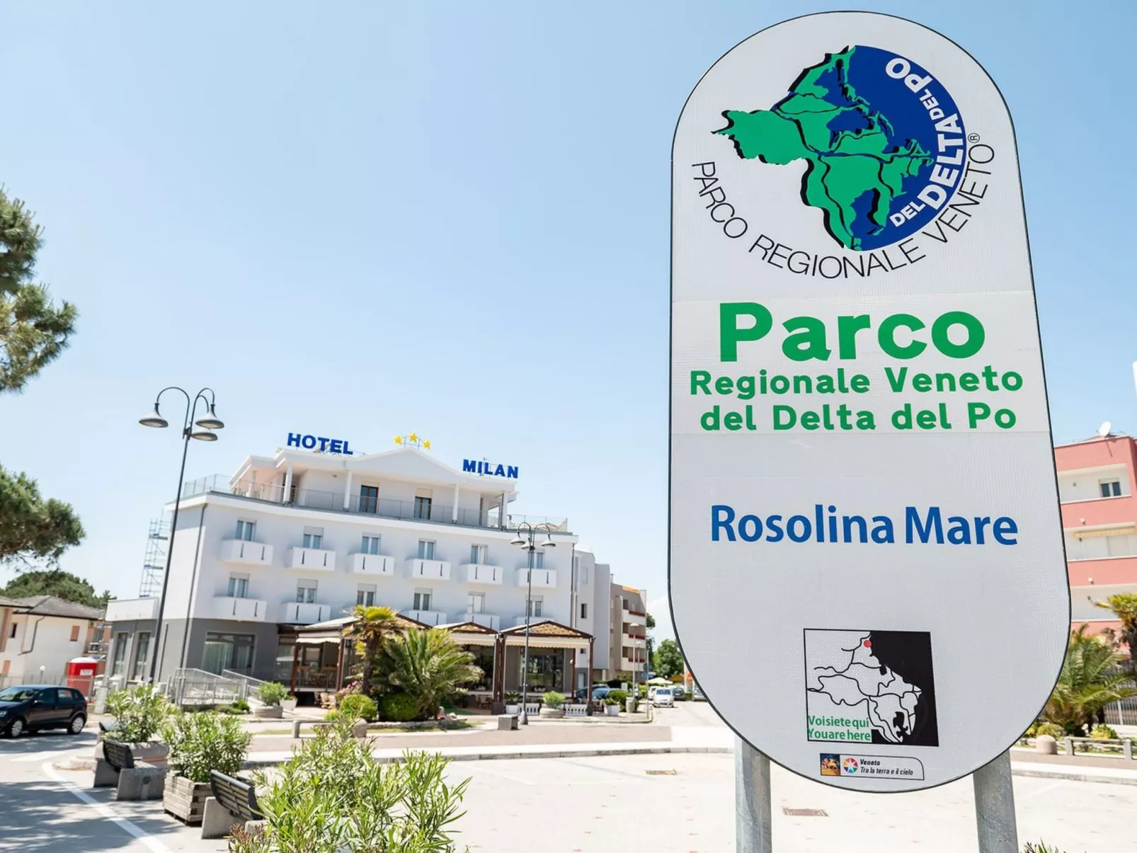 Wohnung für 5 Personen "Residence Milan"-Buiten