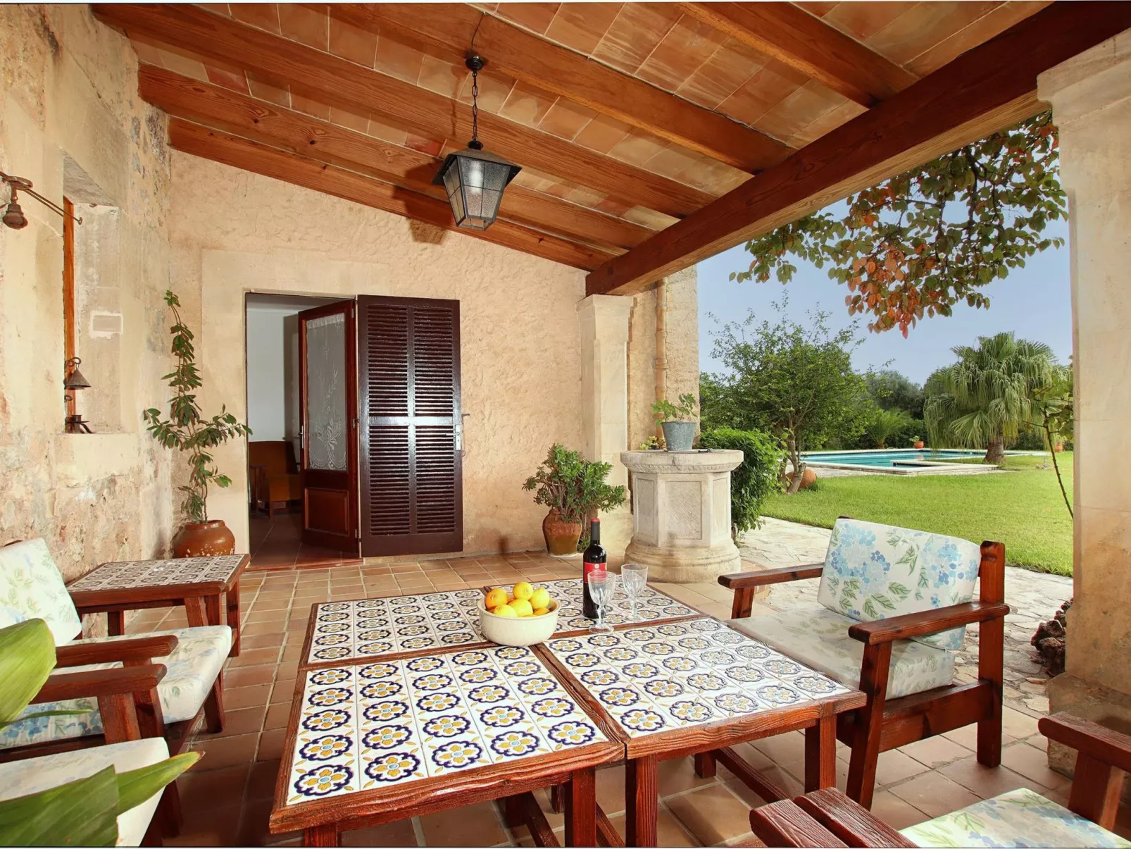 Traditionelle Villen in der Nähe von Pollensa-Buiten