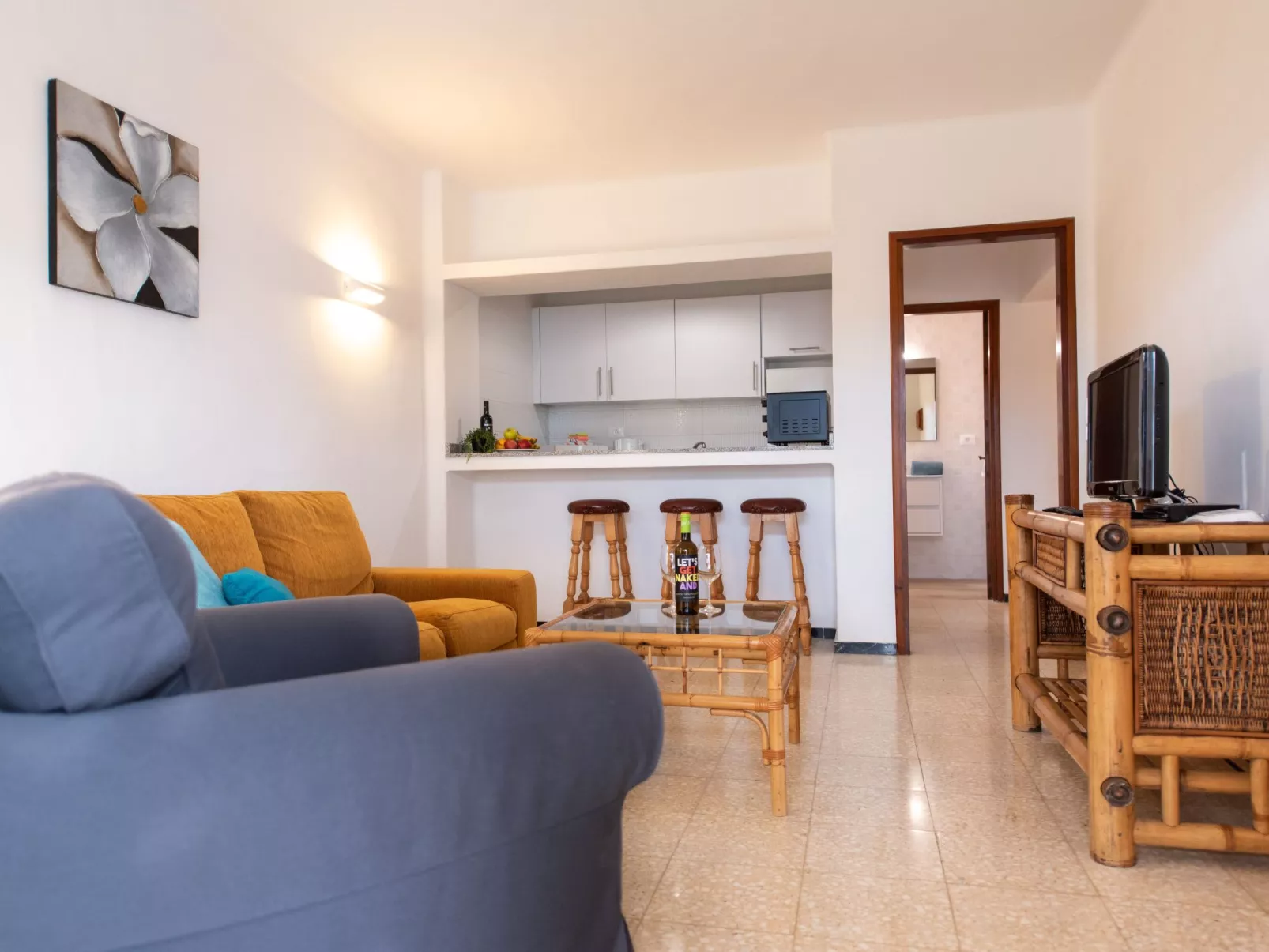 Villa Blanca Apartment 2-Binnen