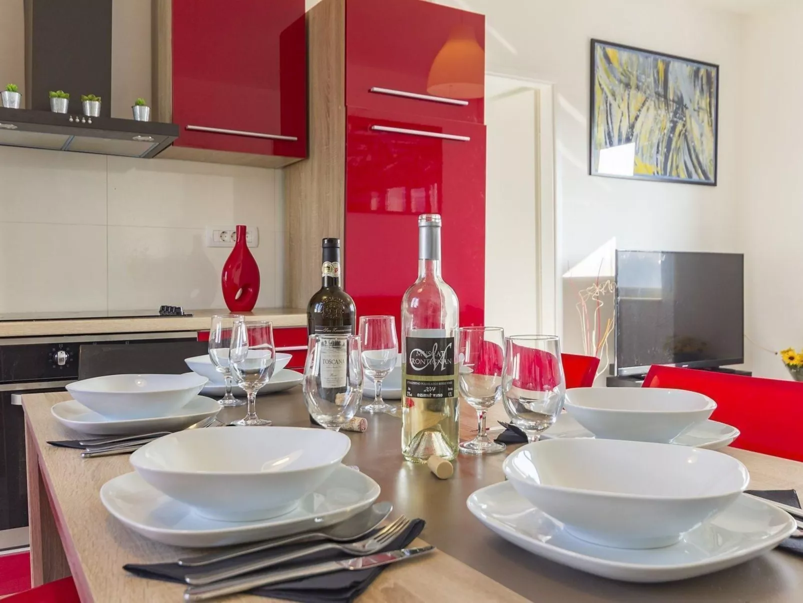 Villa Agneza mit Garten, Pool und Pavillon-Binnen