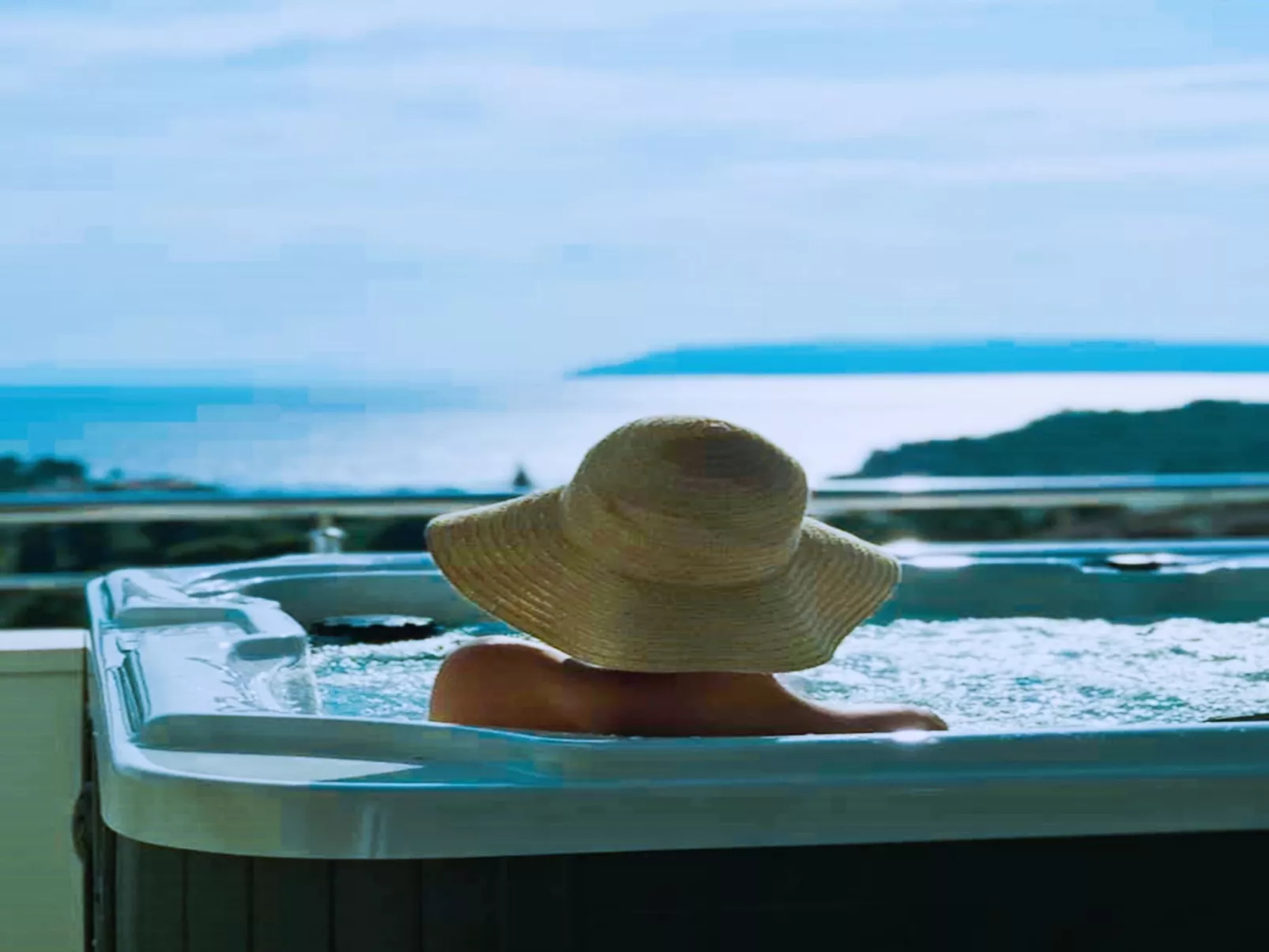 In Makarska mit Panoramablick-Buiten