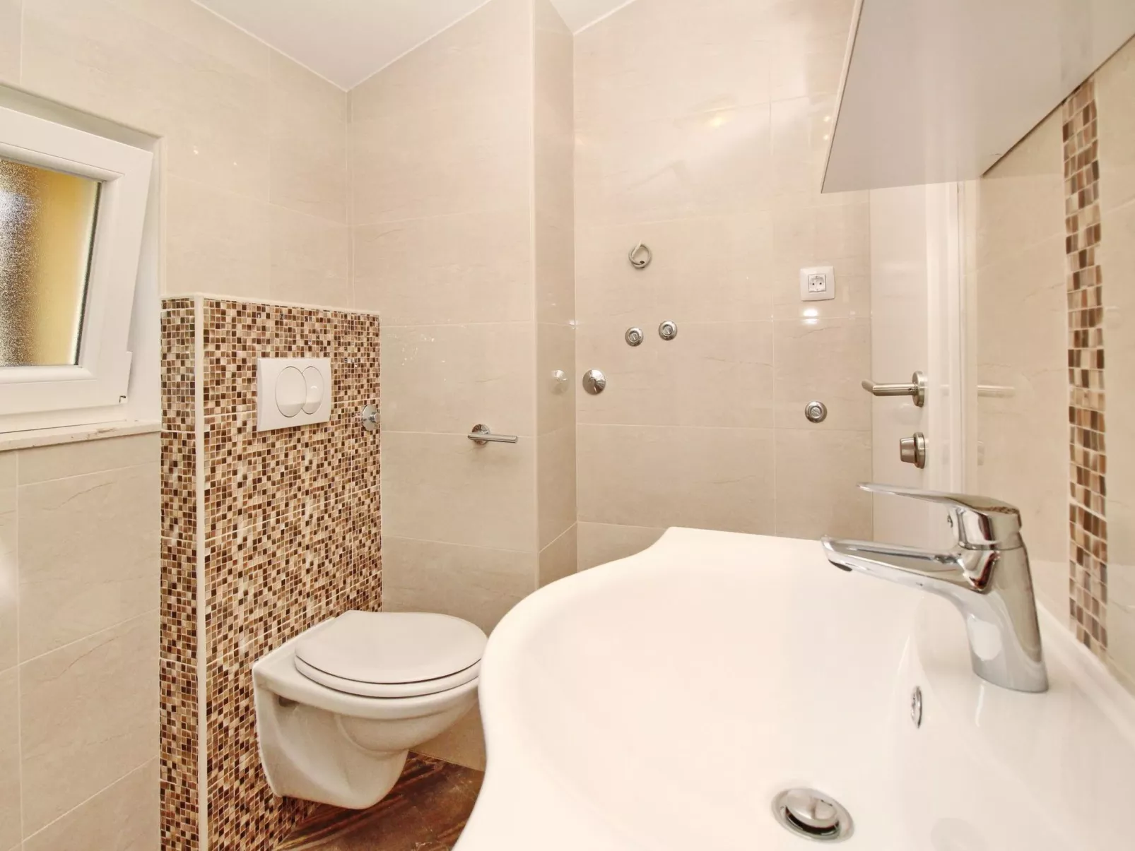 Charmantes Appartement in Baška mit Eigenem Balkon-Binnen