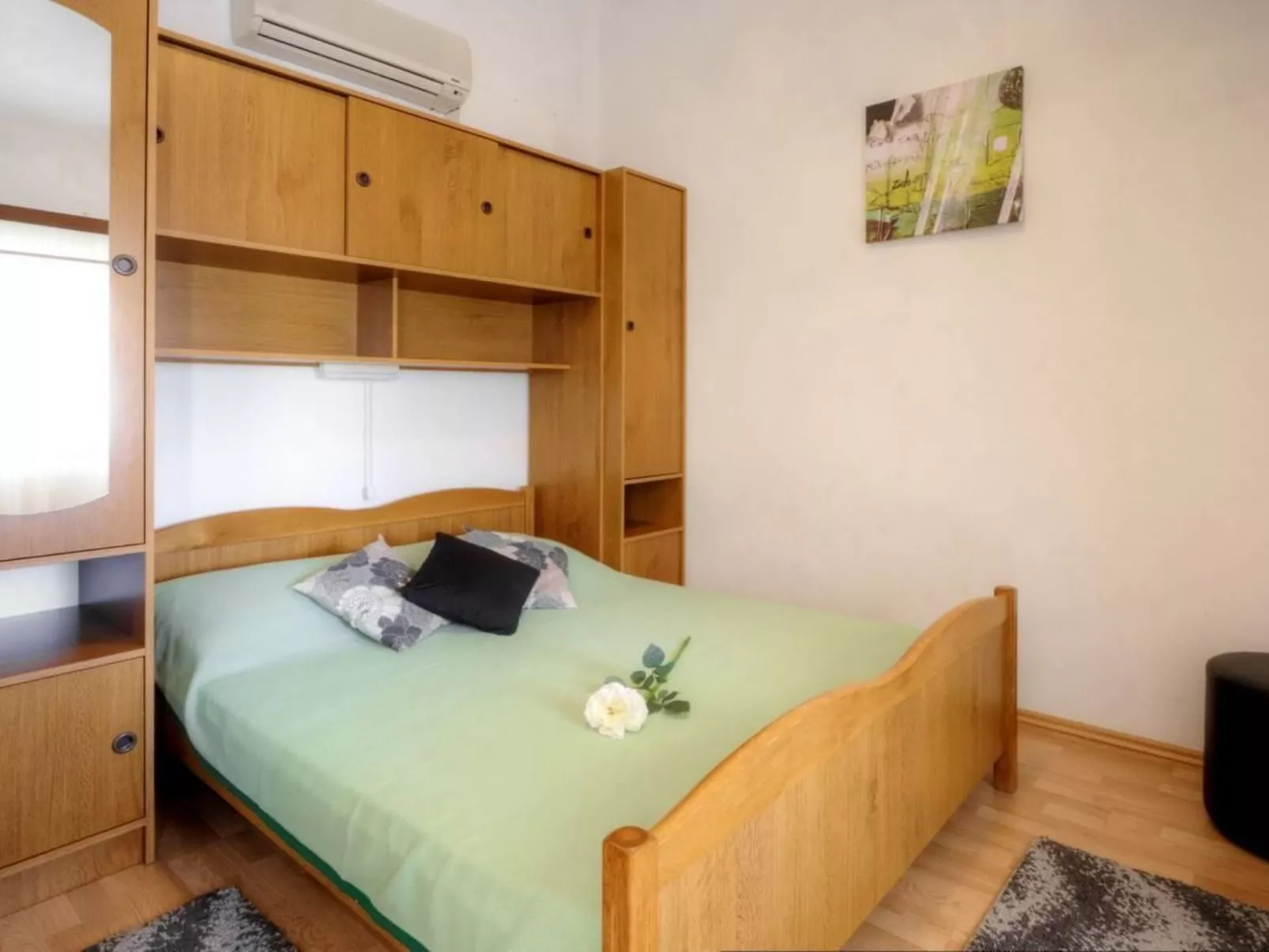In Baška mit Eigenem Balkon