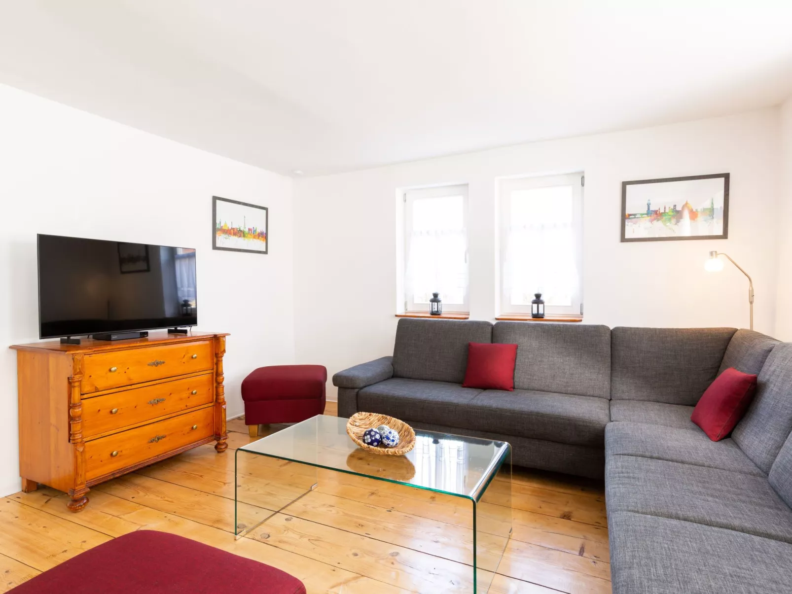 Fachwerkhaus mit Garten, Grill und Terrasse-Binnen