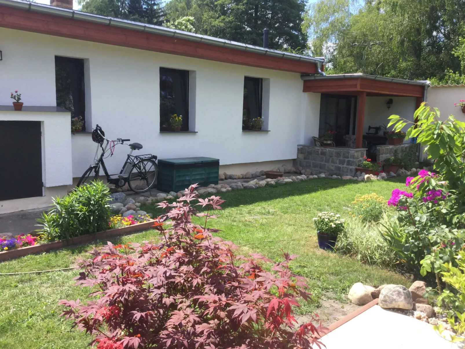 Kleines Ferienhaus in Rangsdorf mit großem Garten