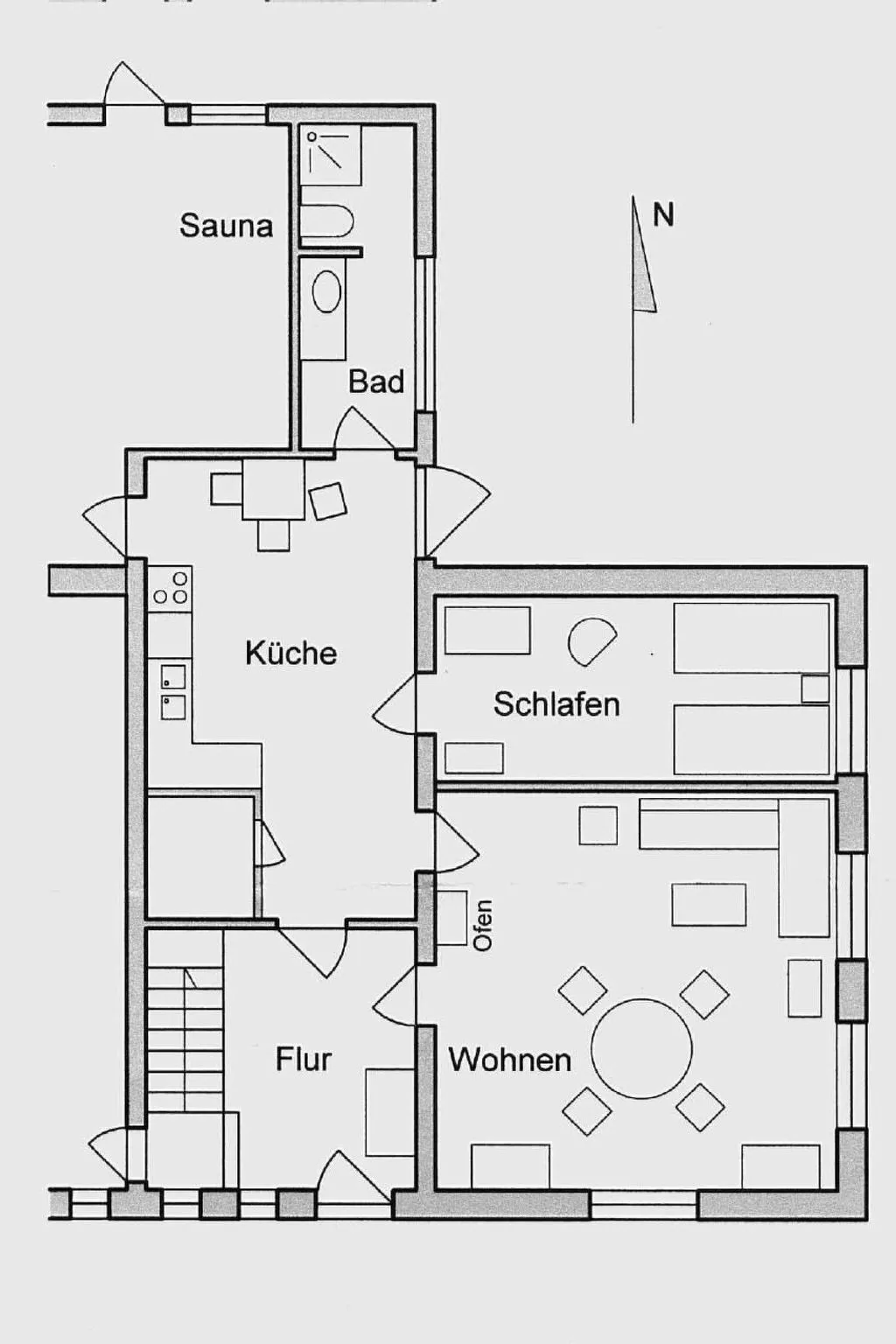 Landlust, Stadtnah -  Fewo im ehemaligem Bauernh-Binnen