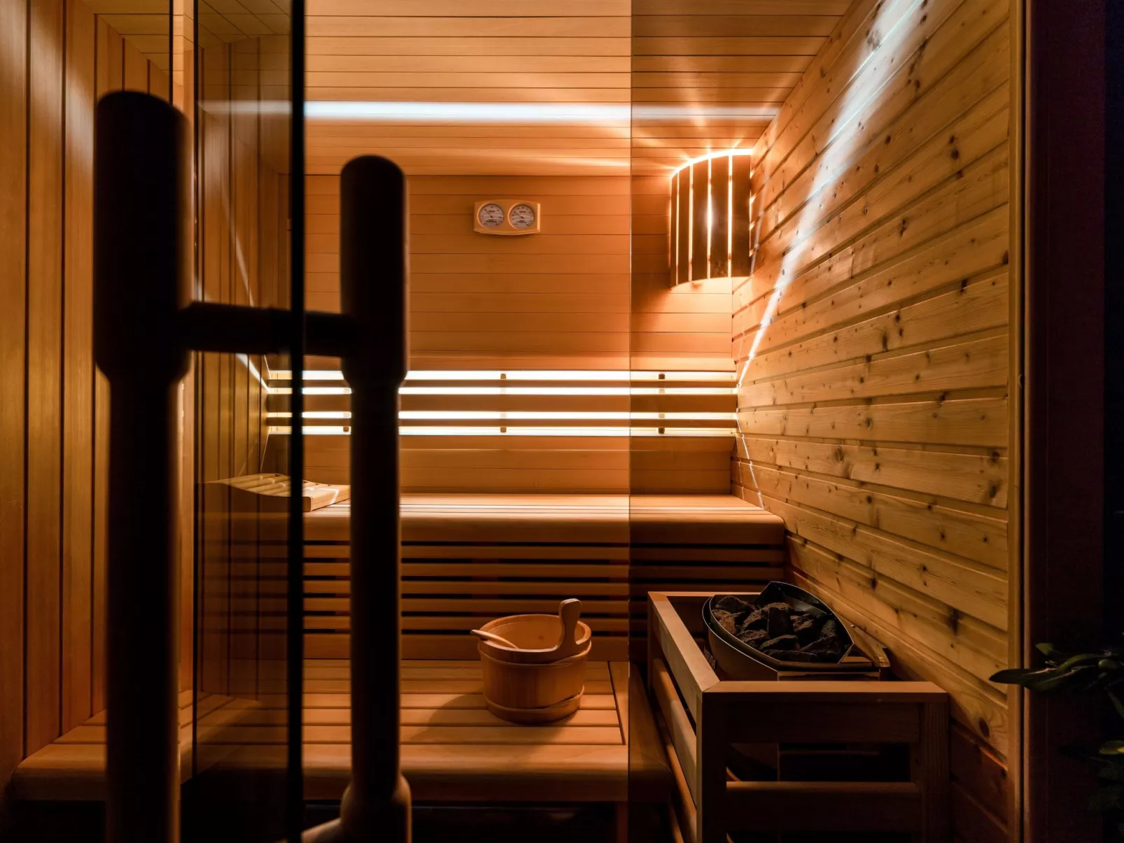 Villa Longfield mit privaten Pool und Sauna-Binnen