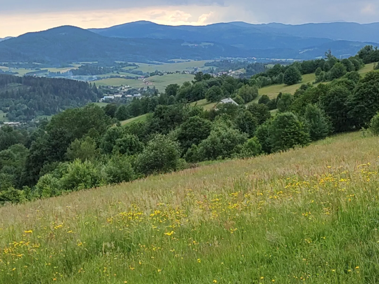 Modernes Ferienhaus in Kiczora mit Großem Garten - Buiten