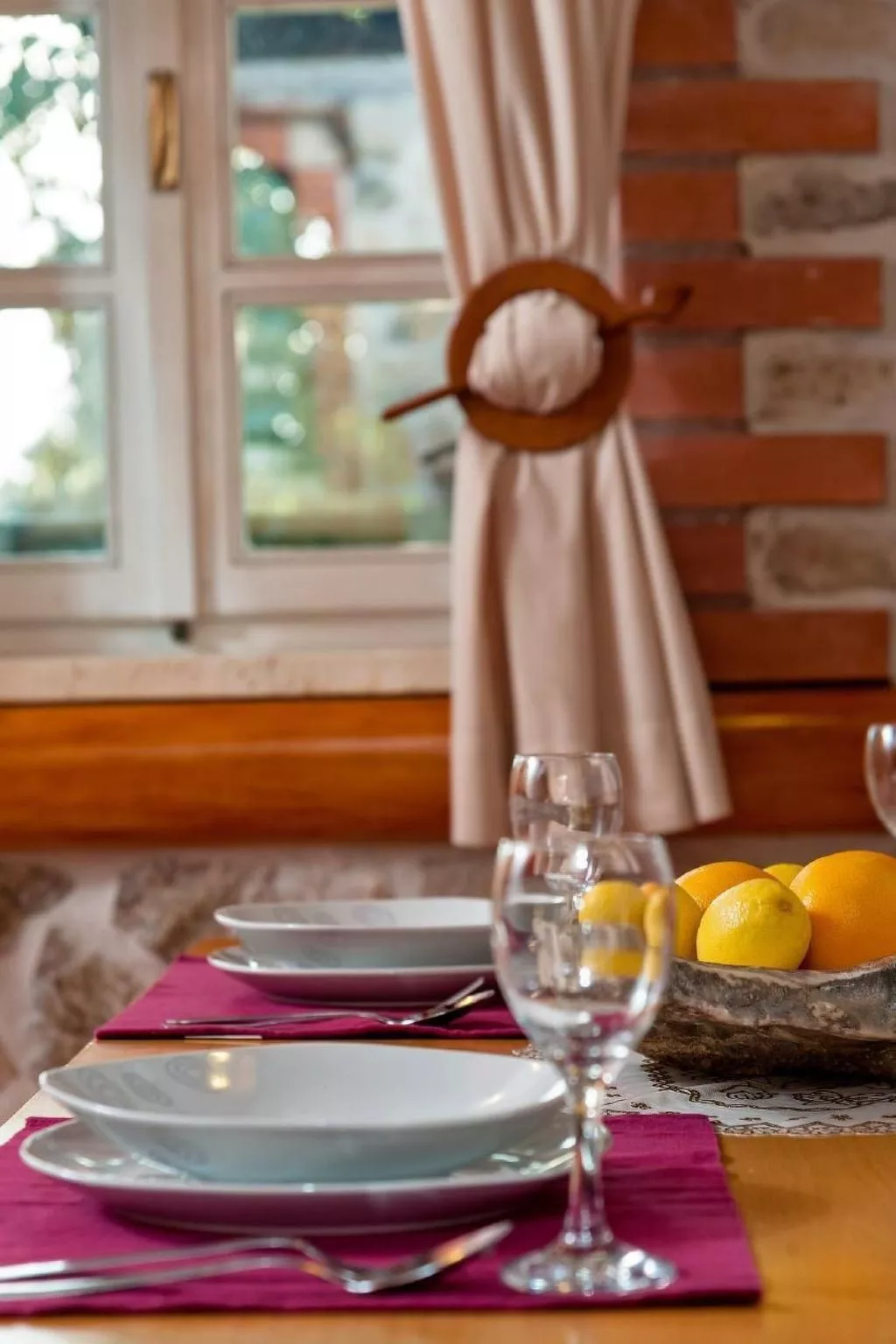 Ranch Visoka in Selca mit Panoramablick aufs Meer-Binnen