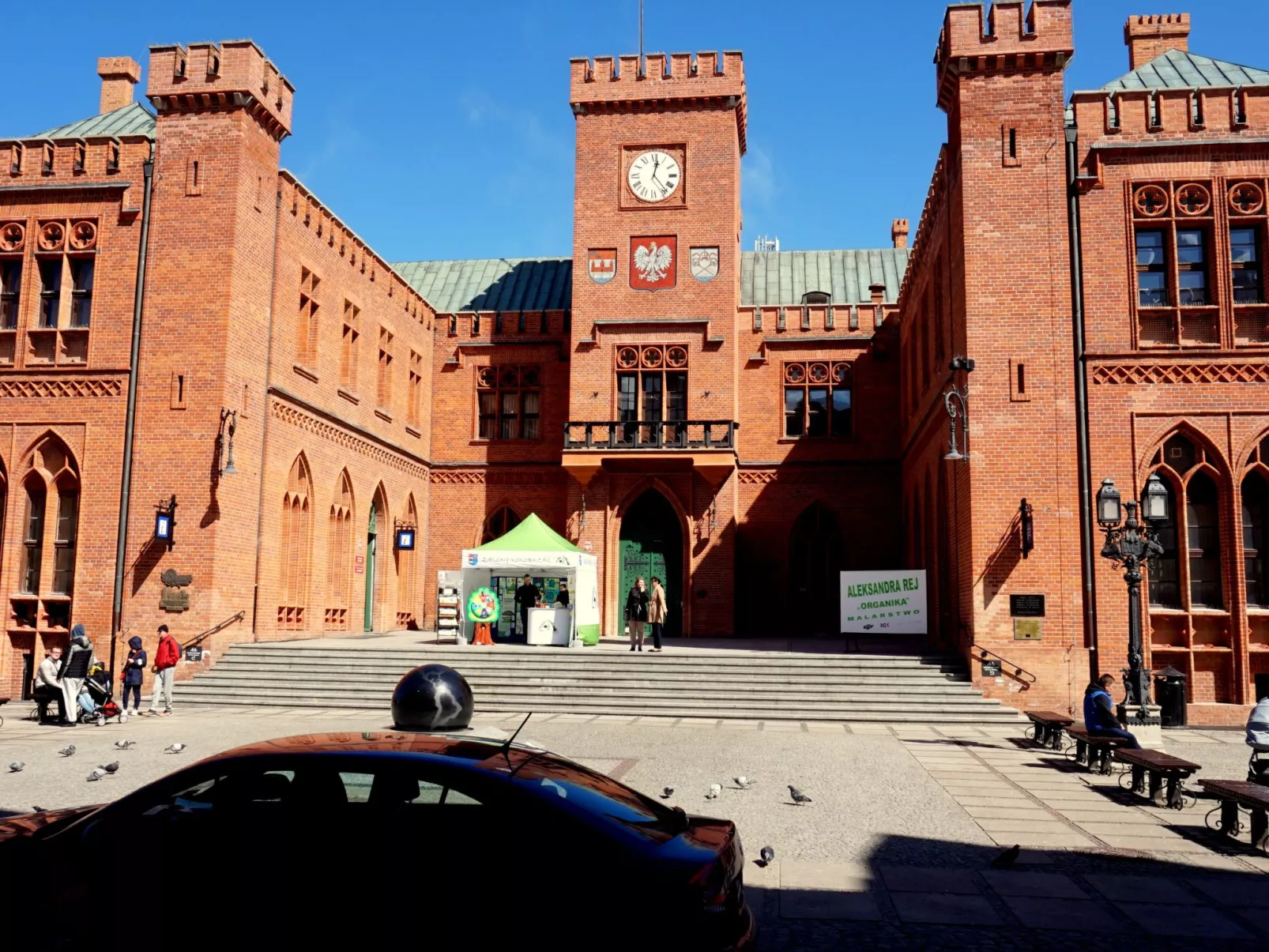 Appartement in Nowe Miasto mit Garten-Buiten