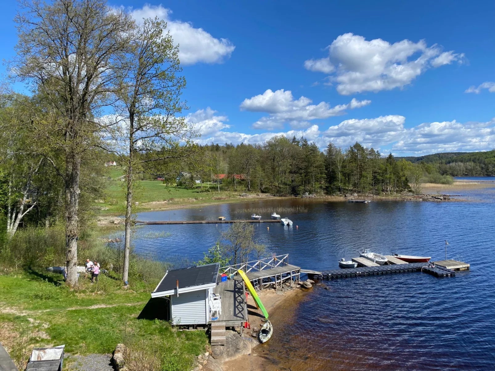 Schwedisches Glück, zwischen Wäldern und einem See-Buiten