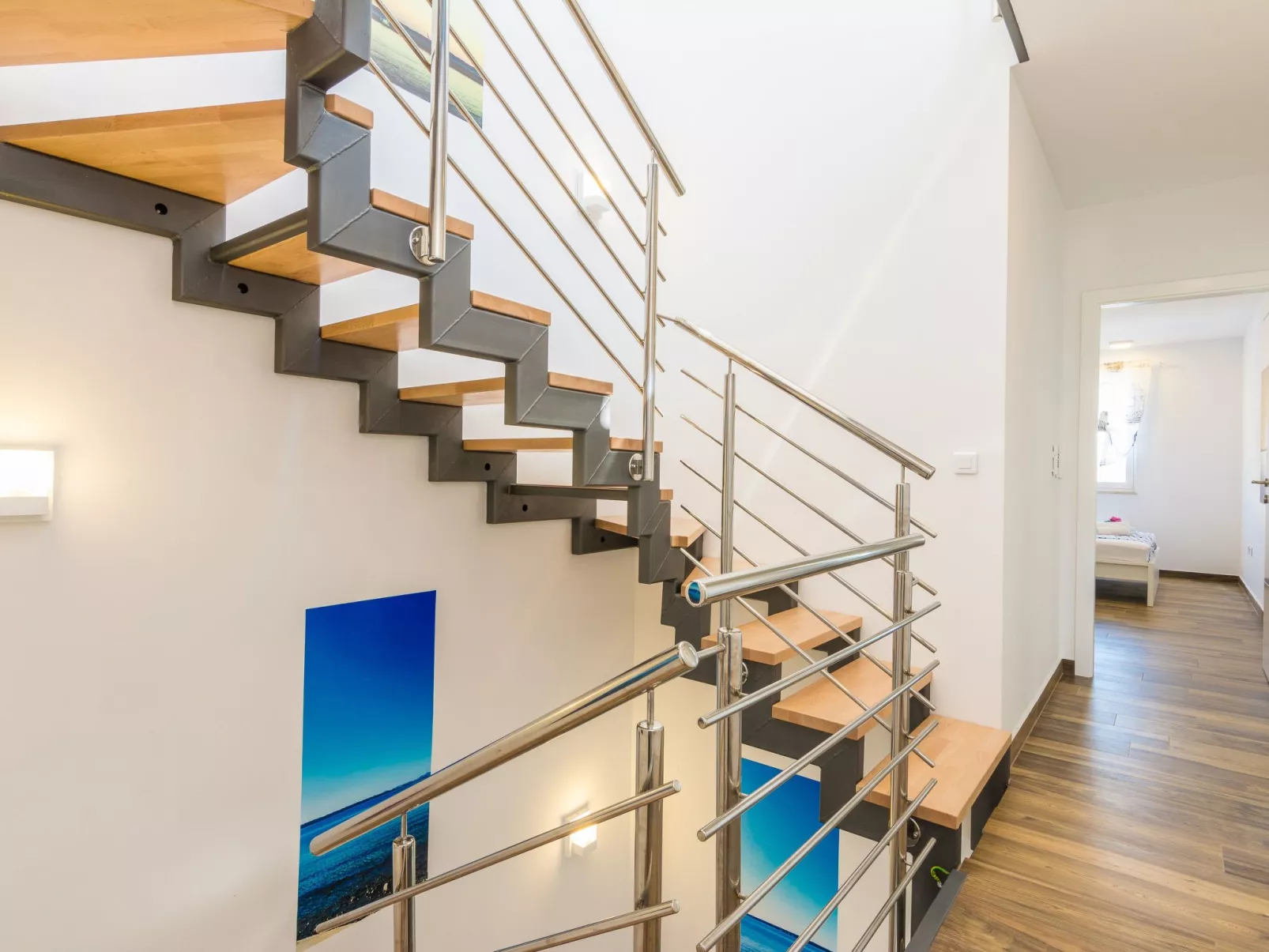 Strandvilla "Miri Olive" mit beheiztem Pool-Binnen