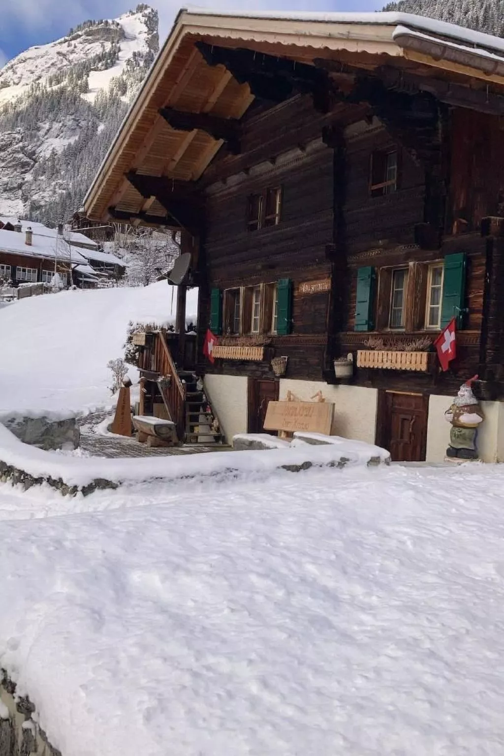 Mit Bergblick-Buiten