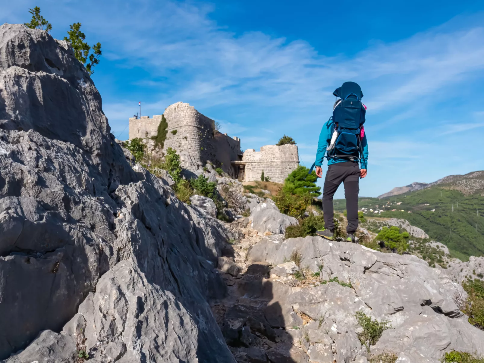 In Omiš mit Privatem Balkon-Omgeving