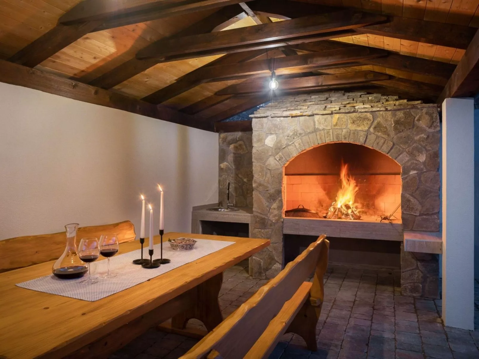 Villa Casa di Pietra Šibenik Gebiet-Binnen