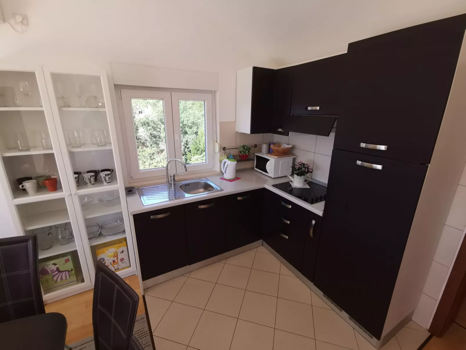 Wohnung für 6 Personen mit Terrasse und Meerblick-Binnen