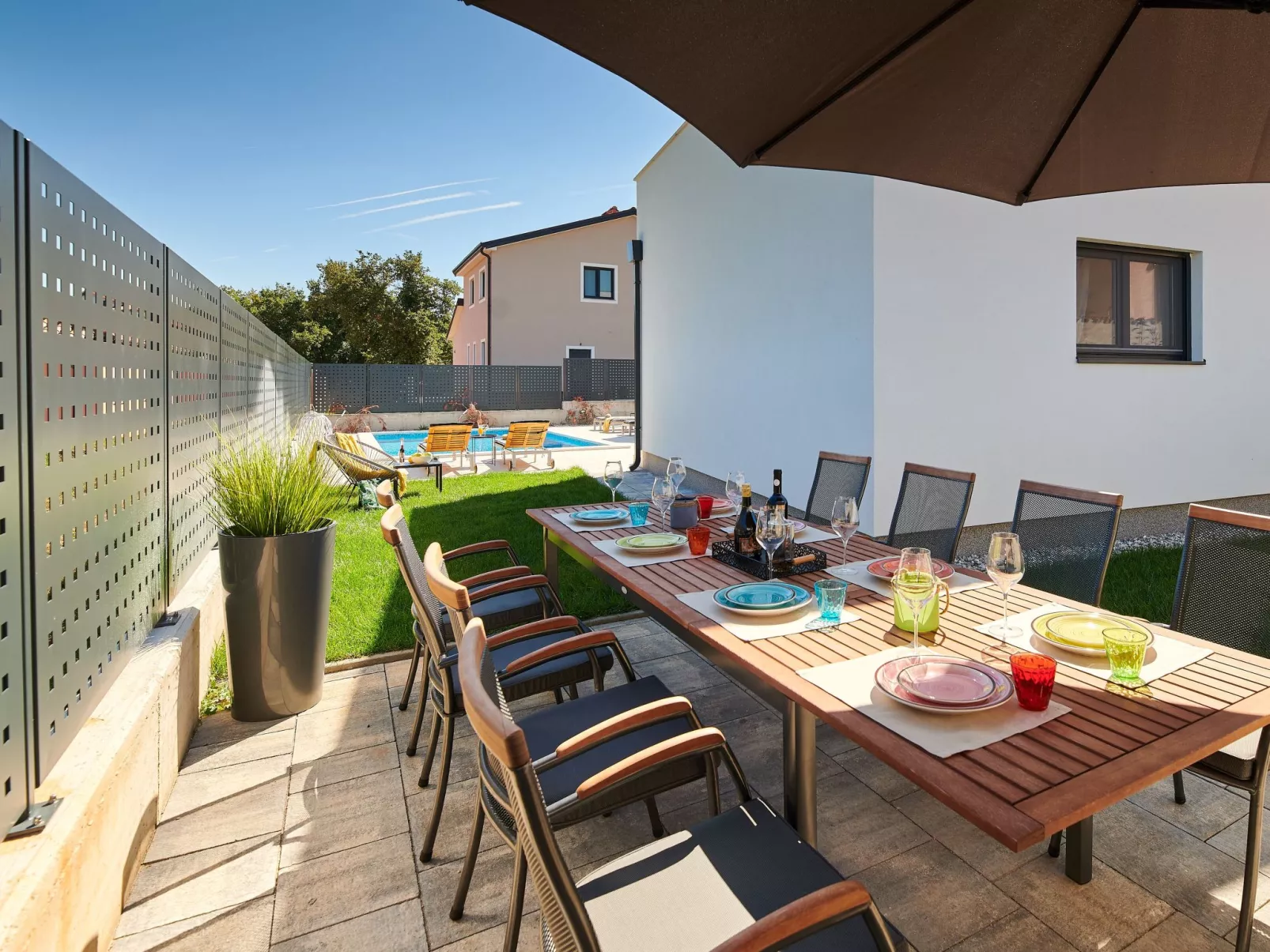 Villa Dolcea - Elegant und stilvoll mit Pool-Buiten