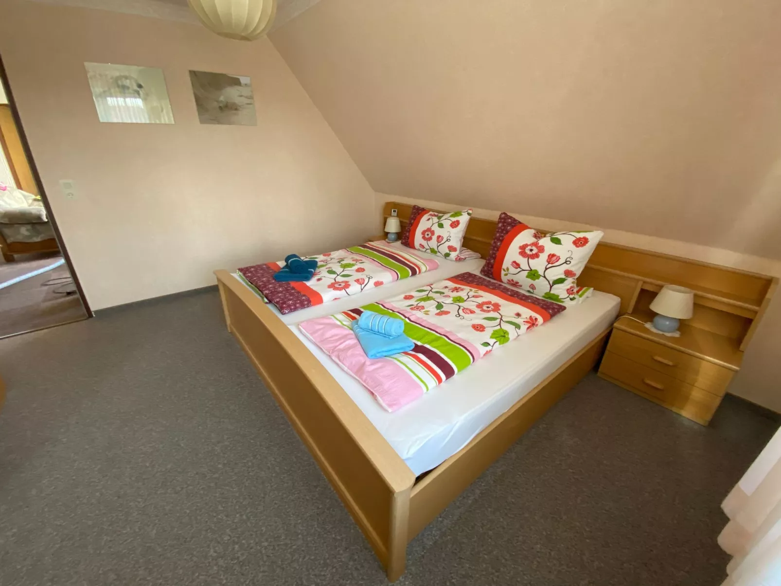 Geräumige Ferienwohnung mit Garten und Grill-Binnen