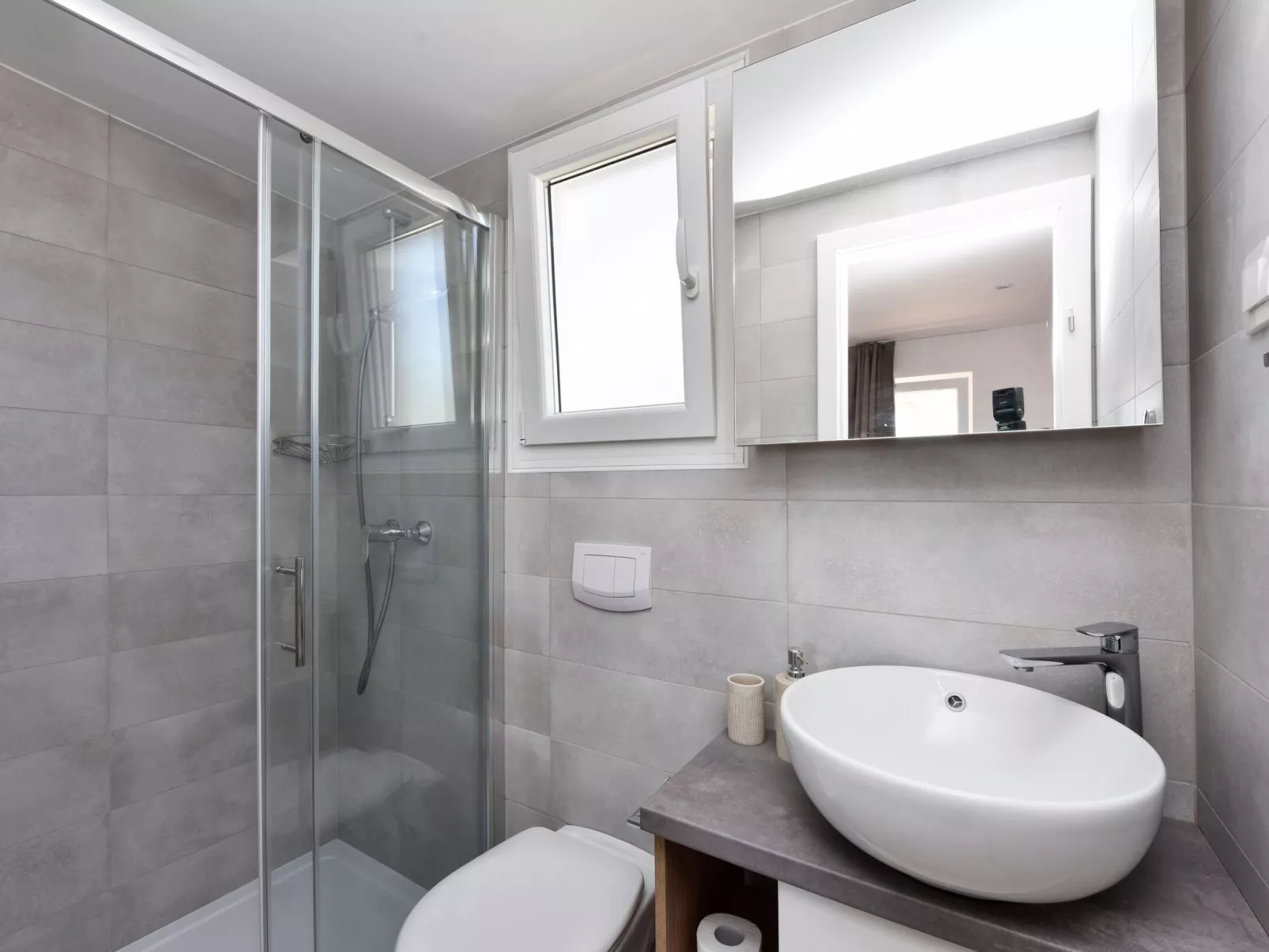 Mobilheim direkt am Strand-Binnen