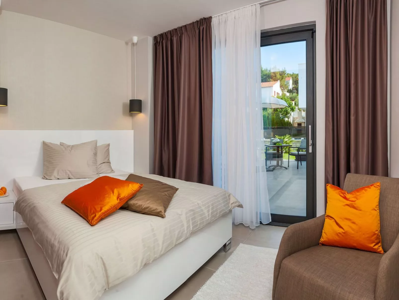 Luxuriöse Villa Calla mit Pool in Strandnähe-Binnen