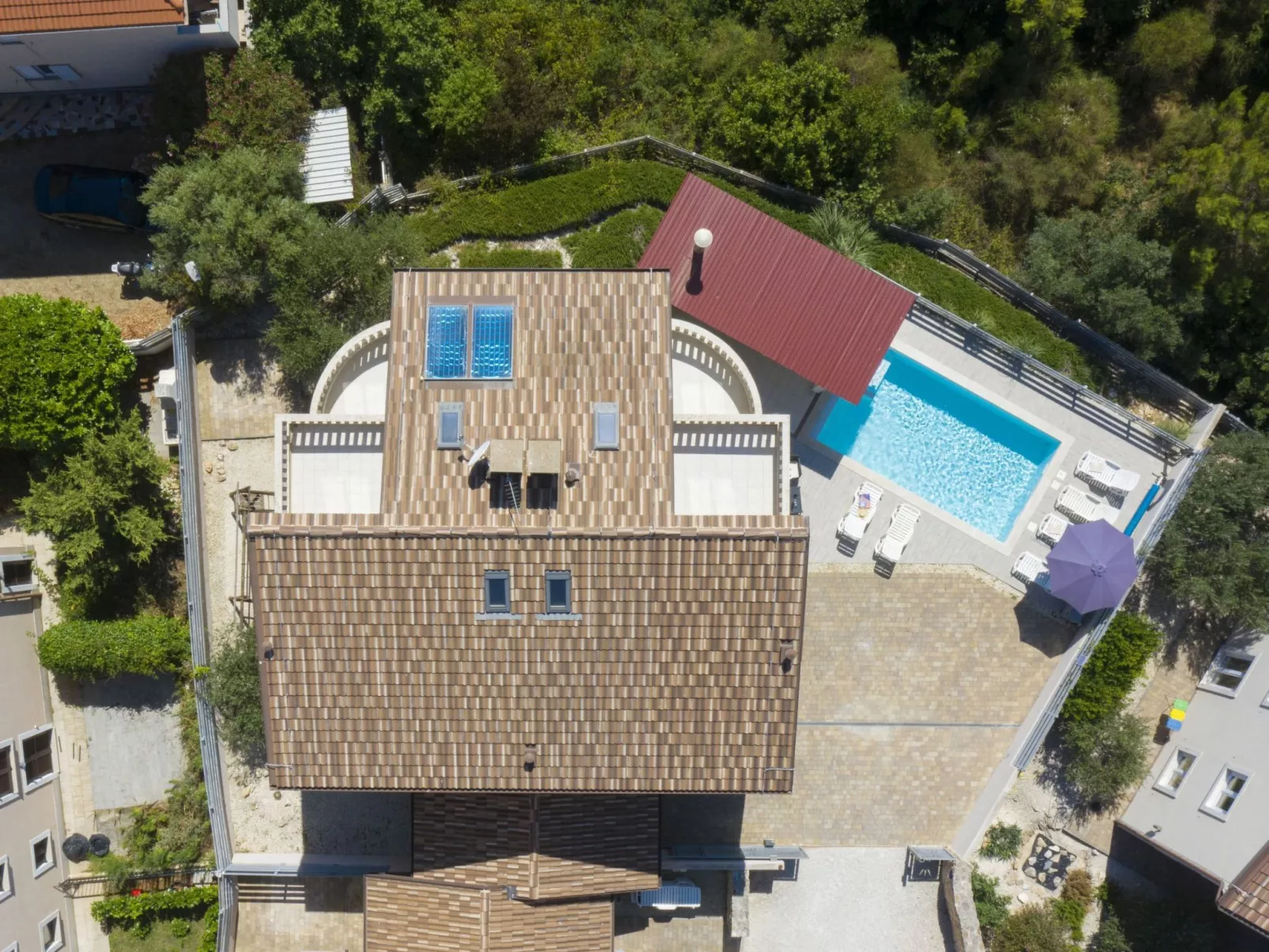 8-Schlafzimmer-Villa Bianca mit Pool, Sauna, Billard-Buiten