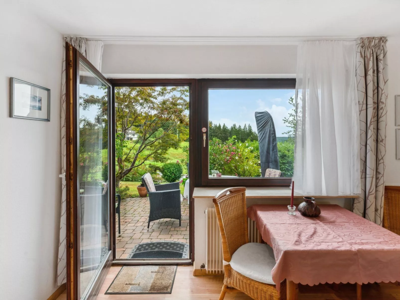 Appartement mit Garten in Schwärzenbach-Binnen