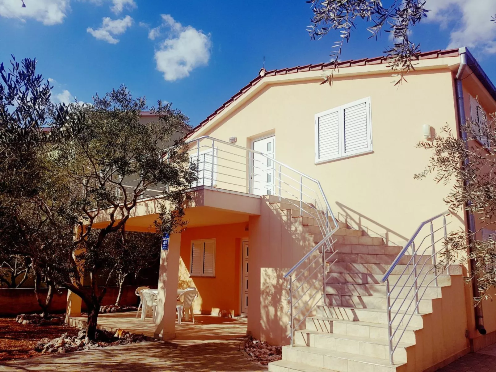 Mit Blick auf das Wasser-Buiten