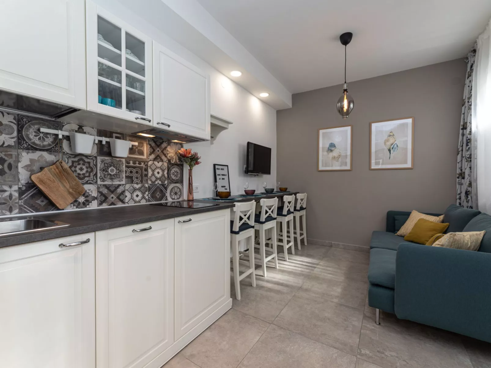 Familienpension Tina Appartement 7-Binnen