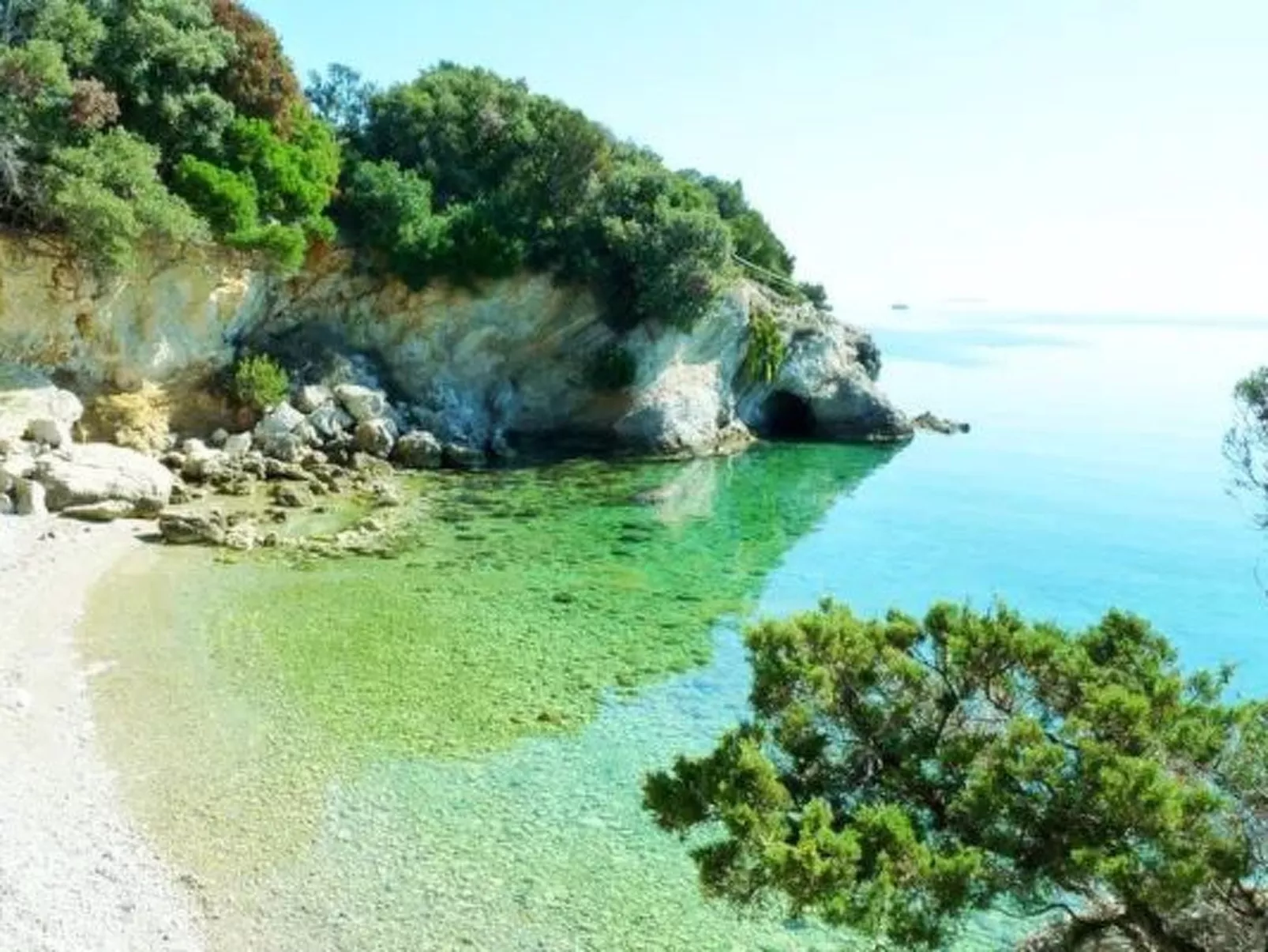 Wohnung "Punta Blue" mit Blick auf das Wasser-Buiten